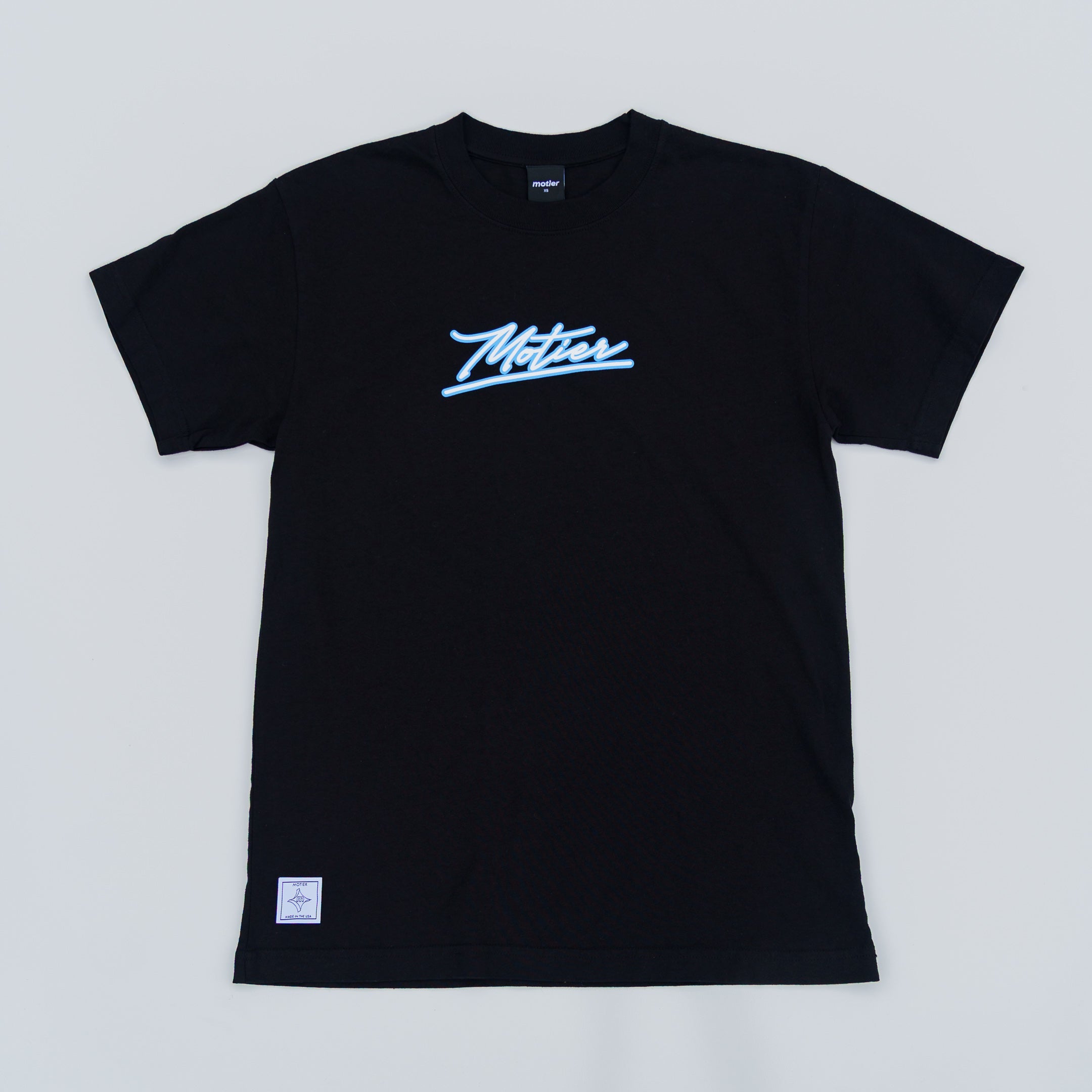 The Motier Vice Checkered Luxe Tee (Black)