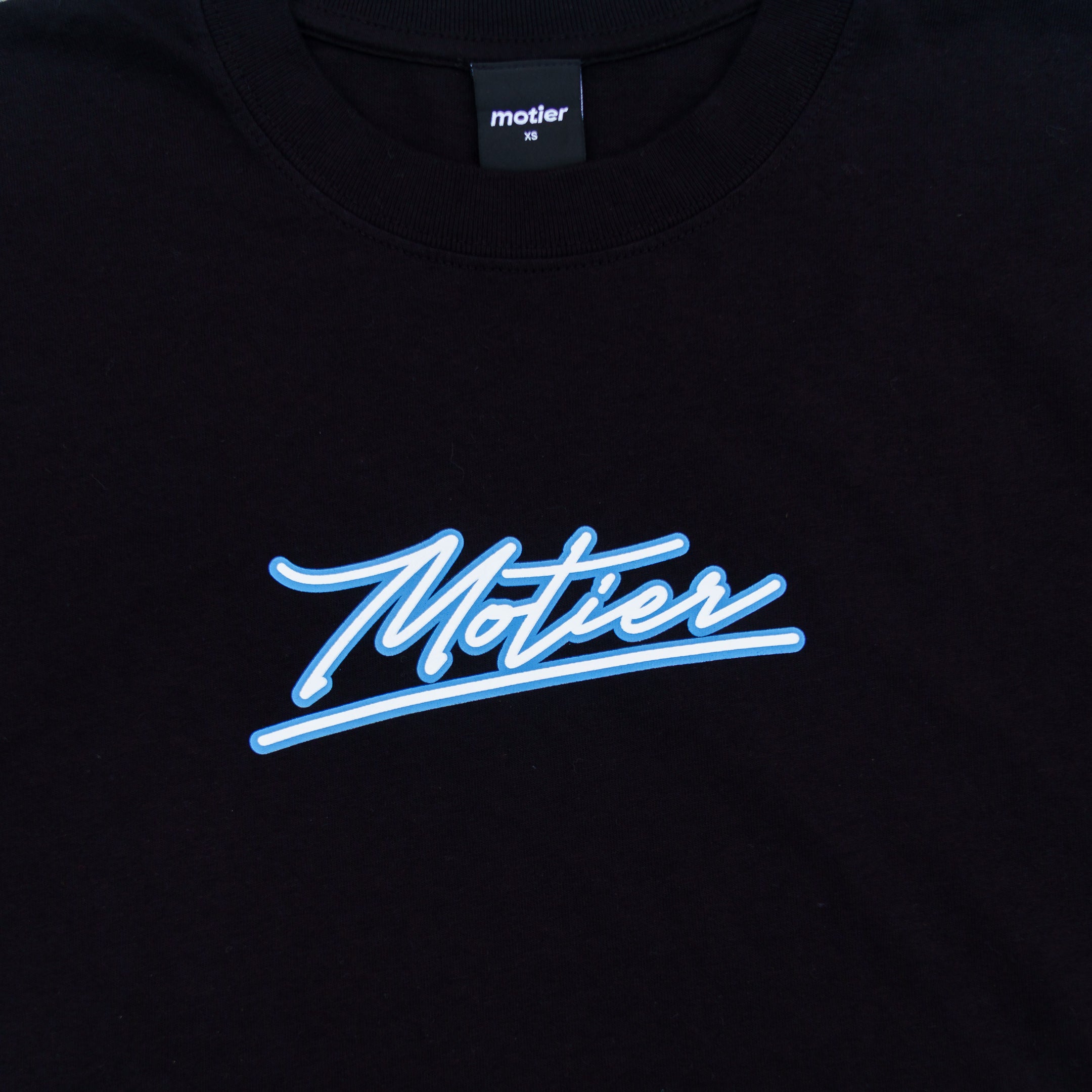The Motier Vice Checkered Luxe Tee (Black)