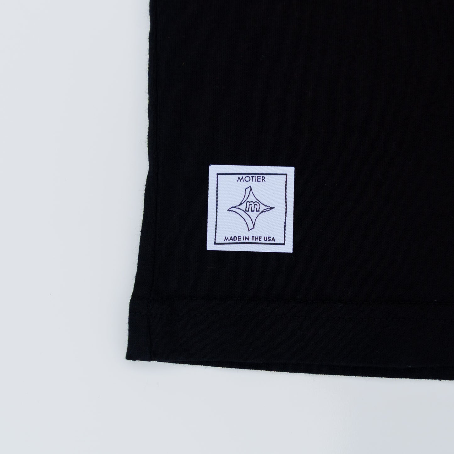 The Motier Vice Checkered Luxe Tee (Black)