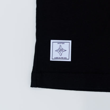 The Motier Vice Checkered Luxe Tee (Black)