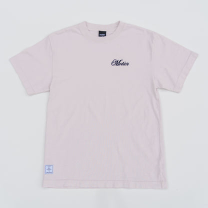 The Grand Script Luxe Tee (Nimbus Cloud)