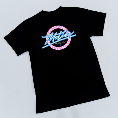 The Motier Vice Checkered Luxe Tee (Black)