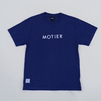 The Spaced Logo Embroidery Luxe Tee (Oceana)