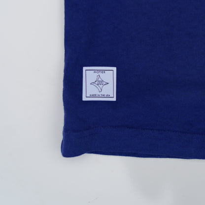 The Spaced Logo Embroidery Luxe Tee (Oceana)