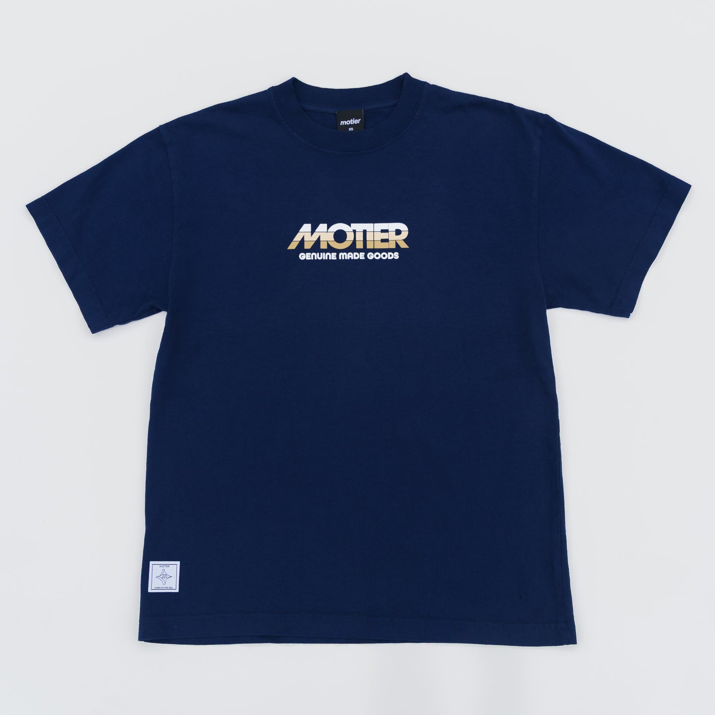 The Genuine Made Luxe Tee (Navy)