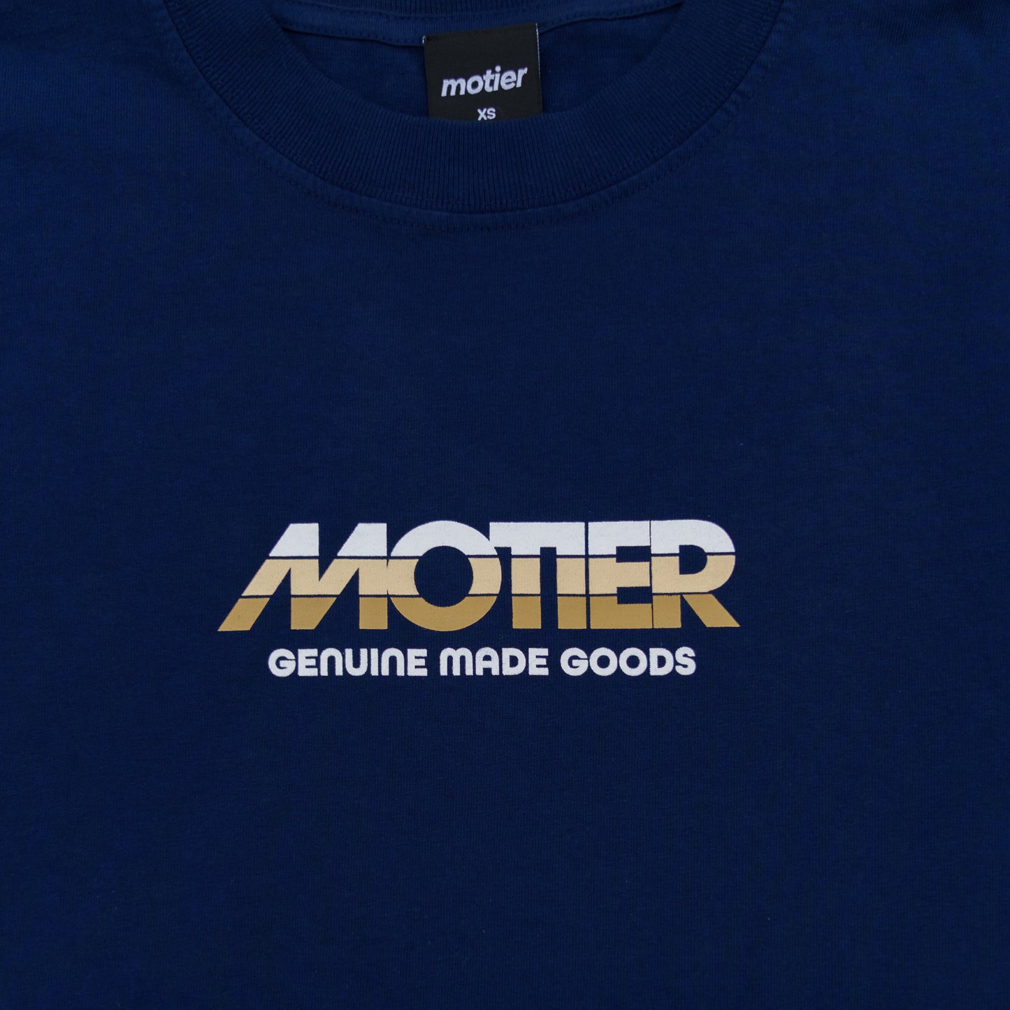 The Genuine Made Luxe Tee (Navy)