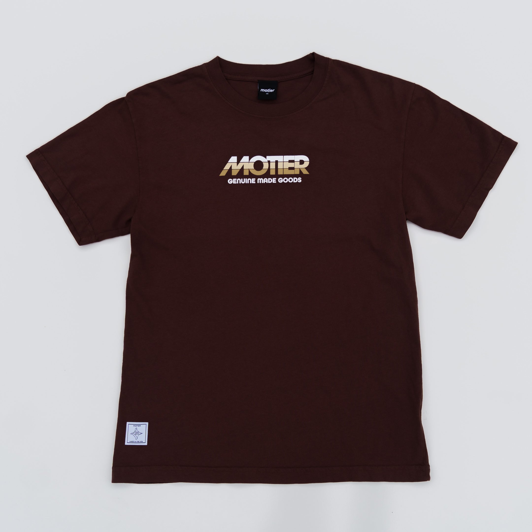 The Genuine Made Luxe Tee (French Roast) - Motier Lafayette 
