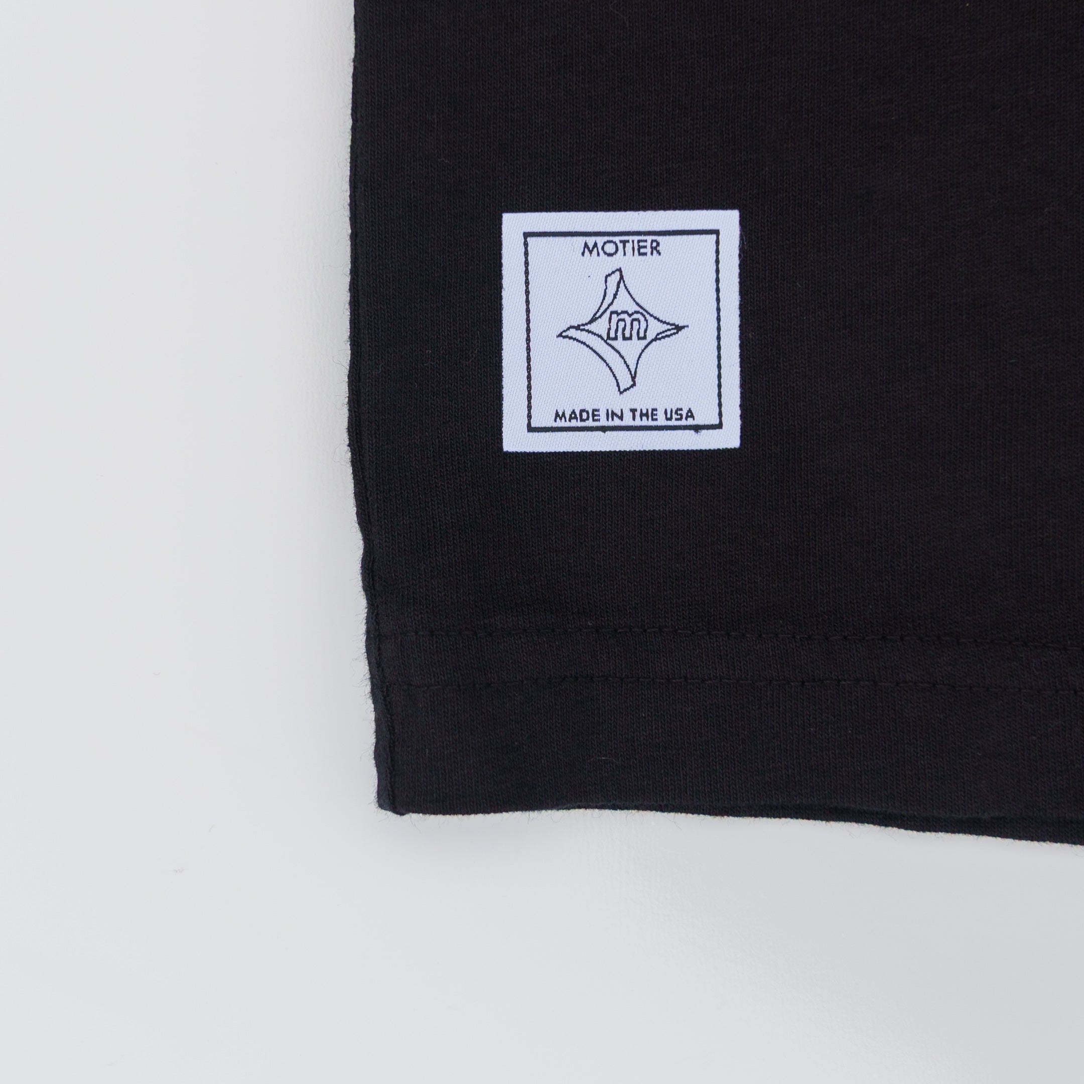 The Vortex Luxe Tee (Black)
