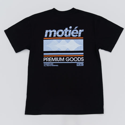 The Vortex Luxe Tee (Black)