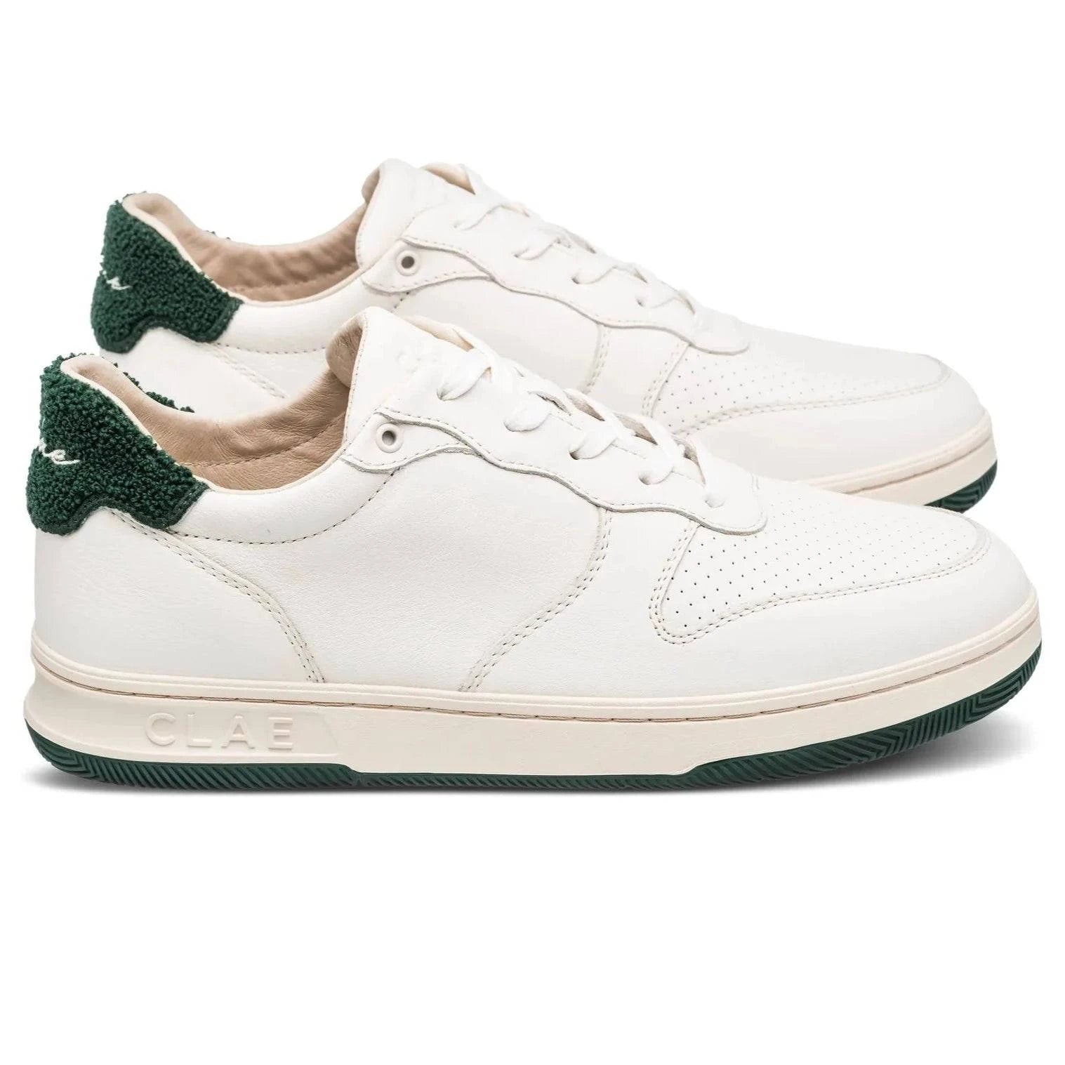 Clae Malone (Off-White Trekking Green Terry) - Motier Lafayette 
