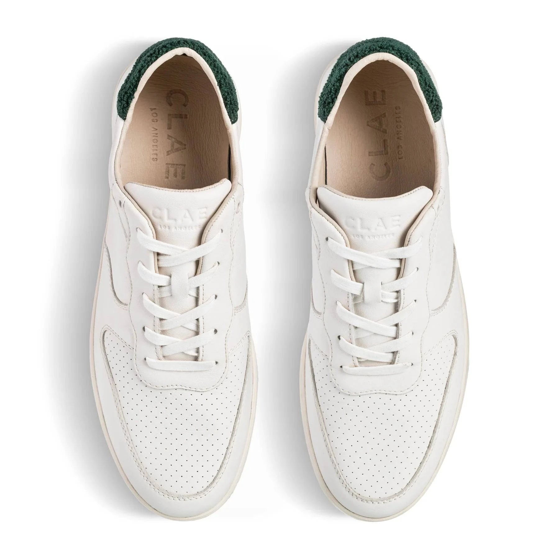 Clae Malone (Off-White Trekking Green Terry) - Motier Lafayette 