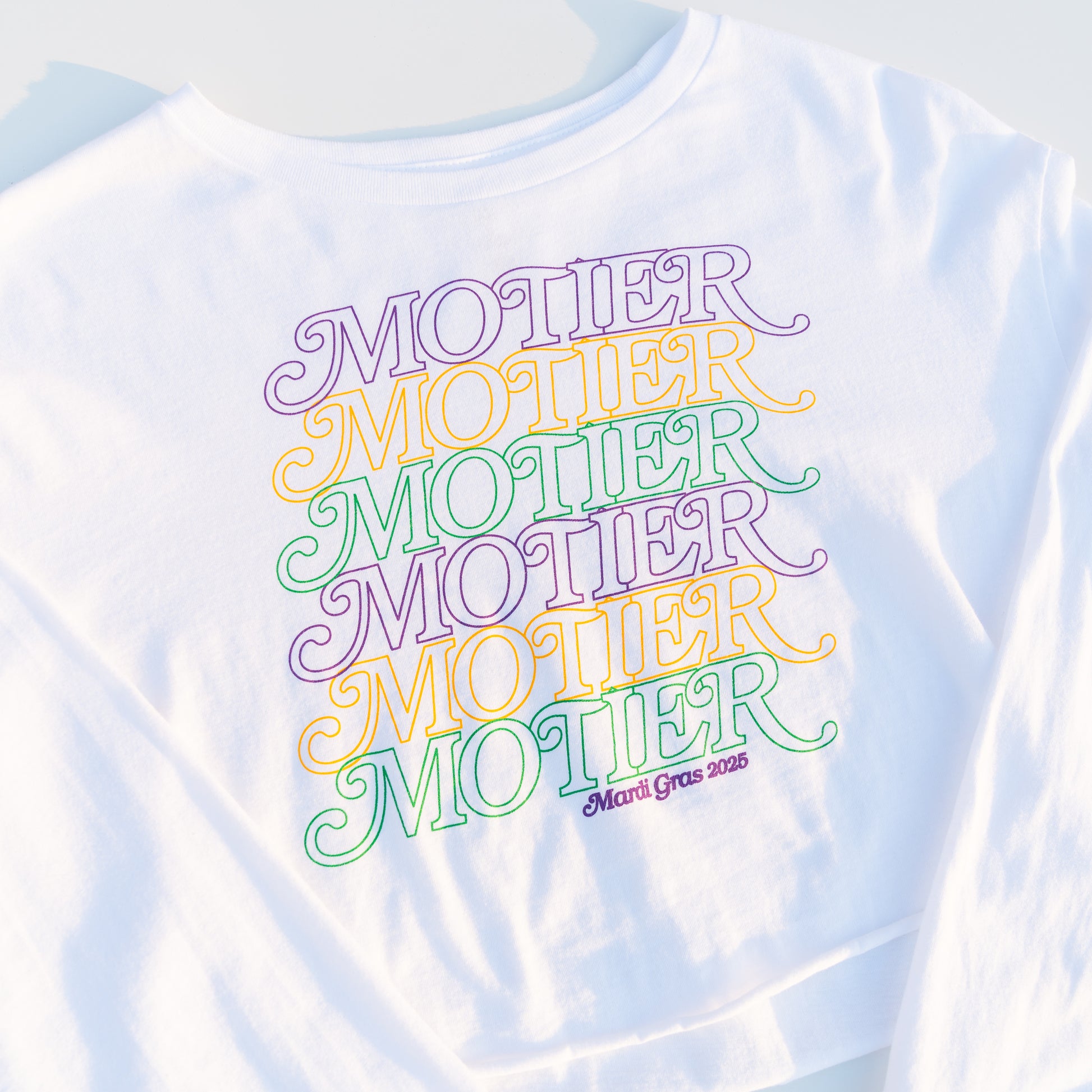 The Motier Mambo L/S Crop (White) - Motier Lafayette 