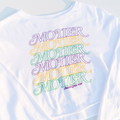 The Motier Mambo L/S Crop (White) - Motier Lafayette 