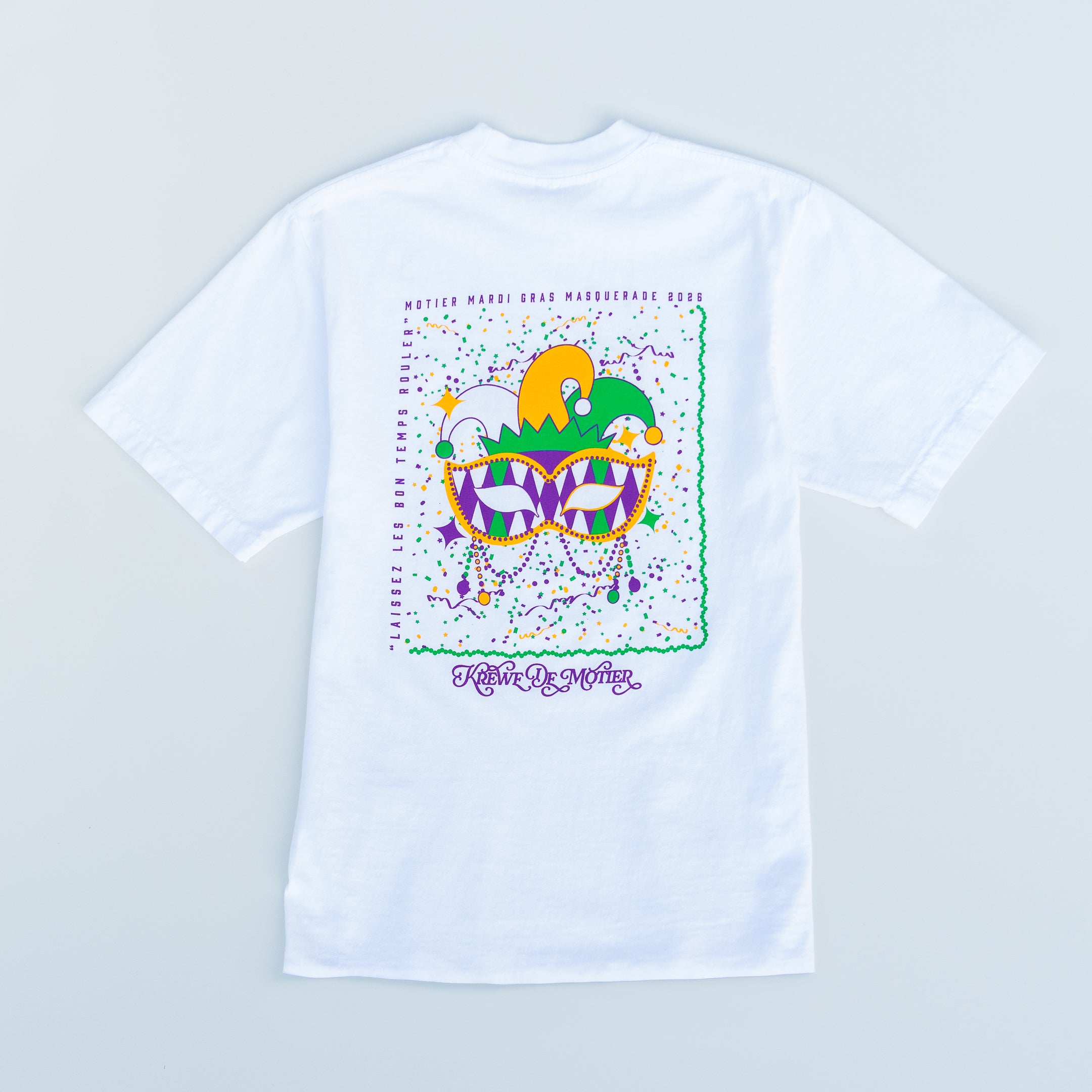 The Masquerade Luxe Tee (White)