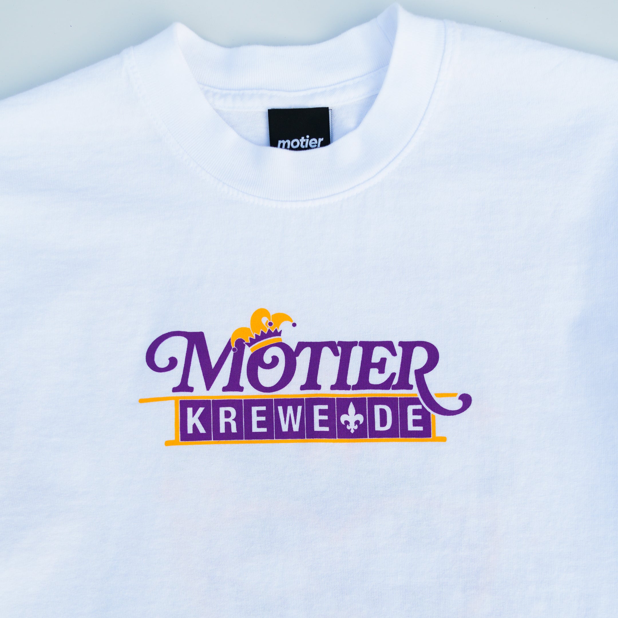 The Masquerade Luxe Tee (White)