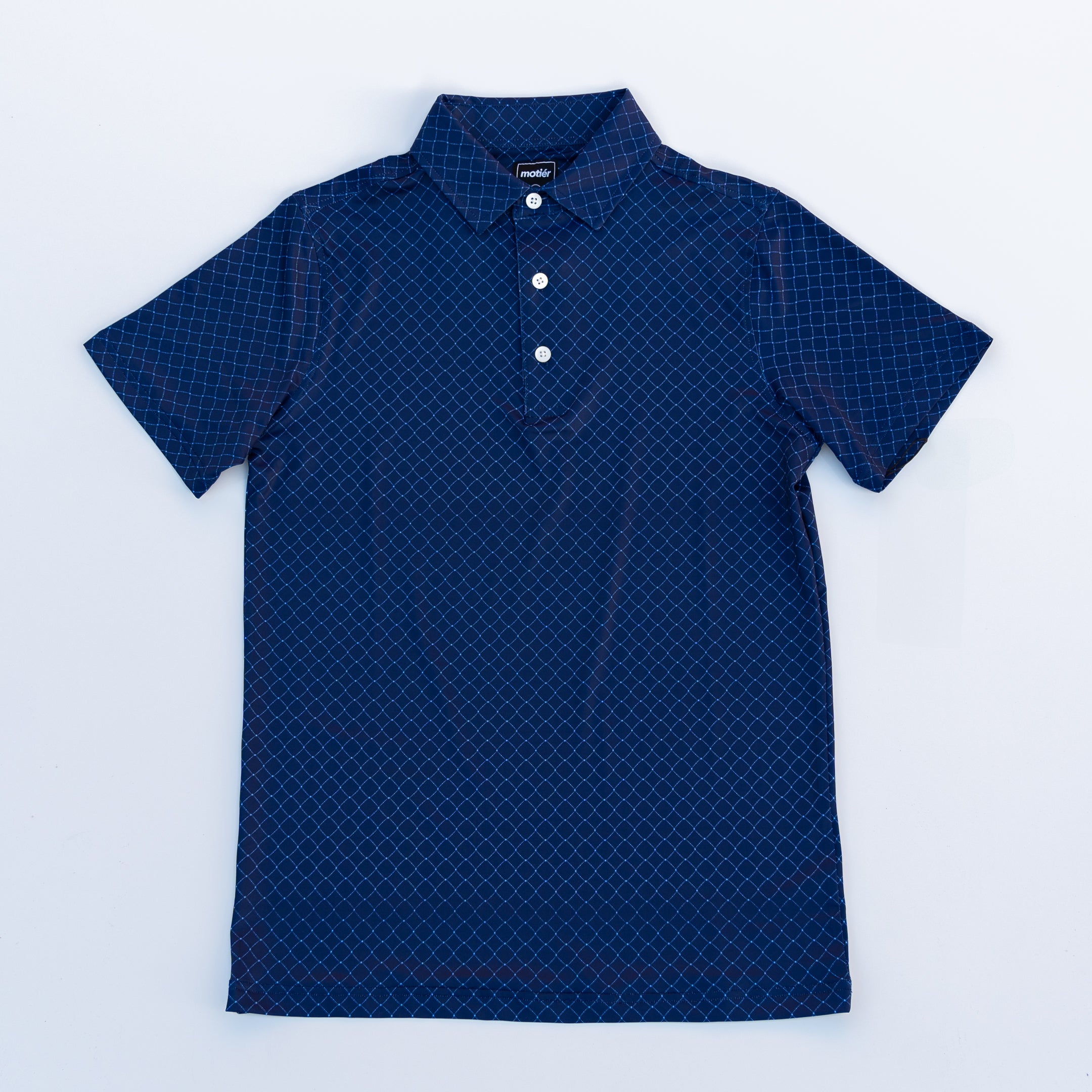 The Motier Mike Maraist Tour Golf Polo (Navy) - Motier Lafayette 