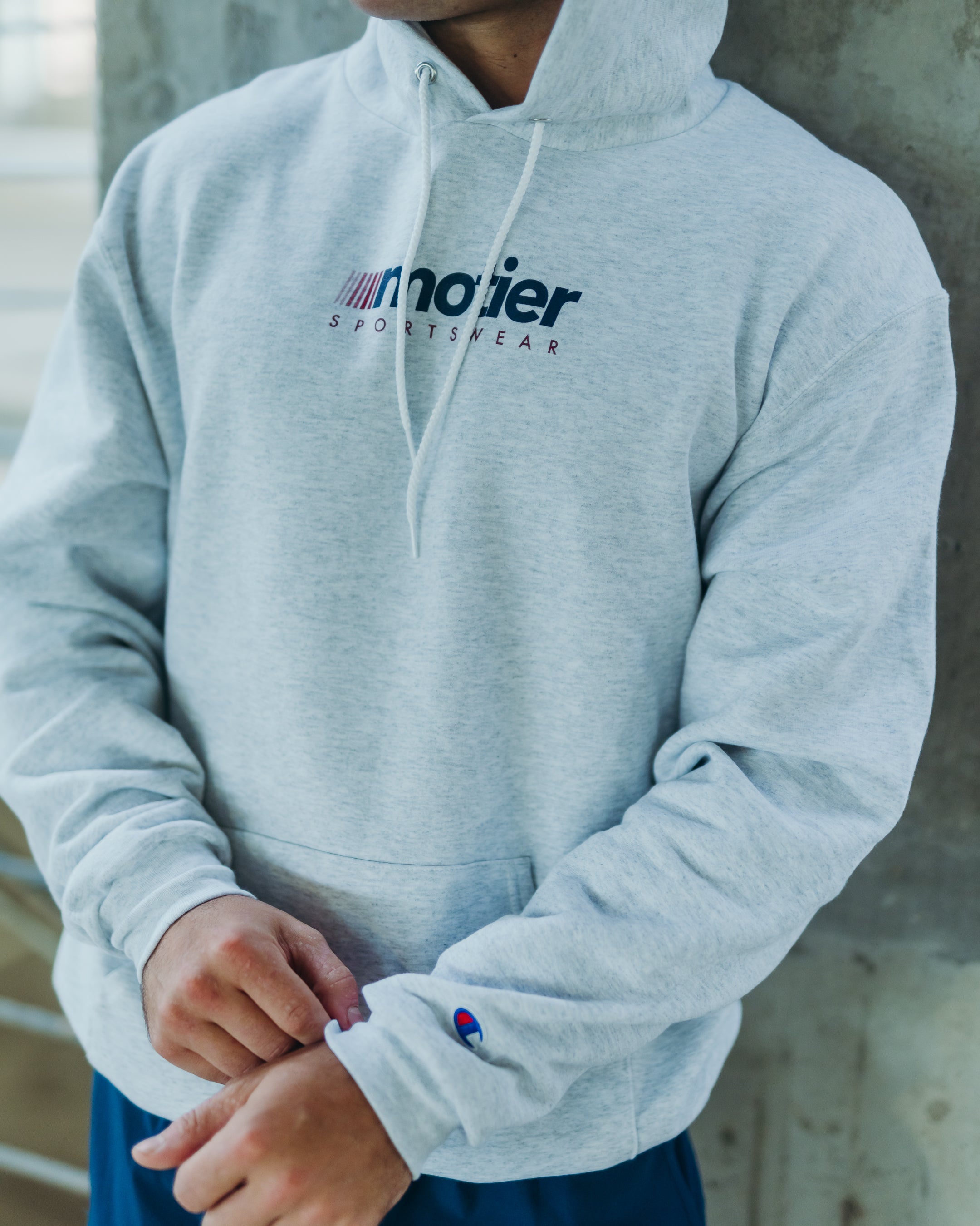 Motier Sportswear IV Hoodie (Silver Grey)