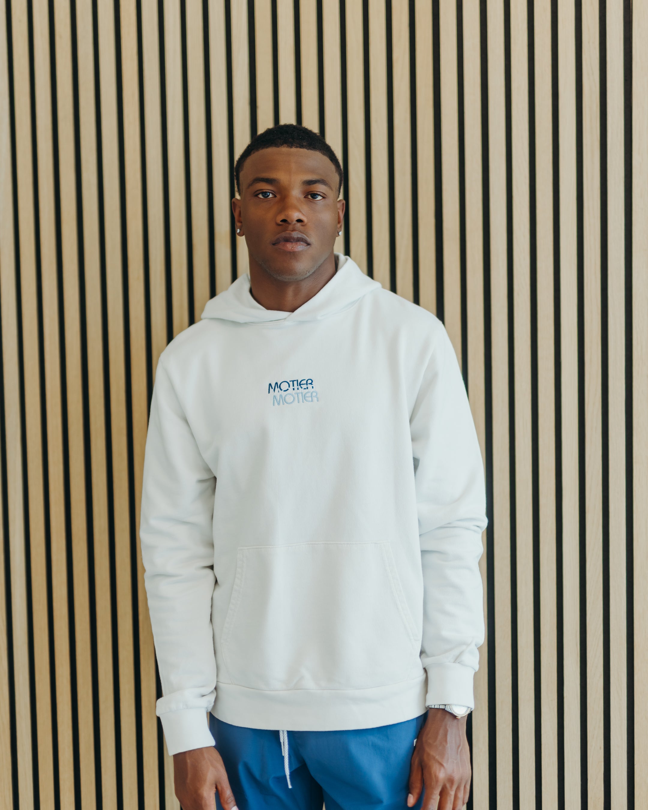 Olympus Lightweight Luxe Hoodie (Off-White)
