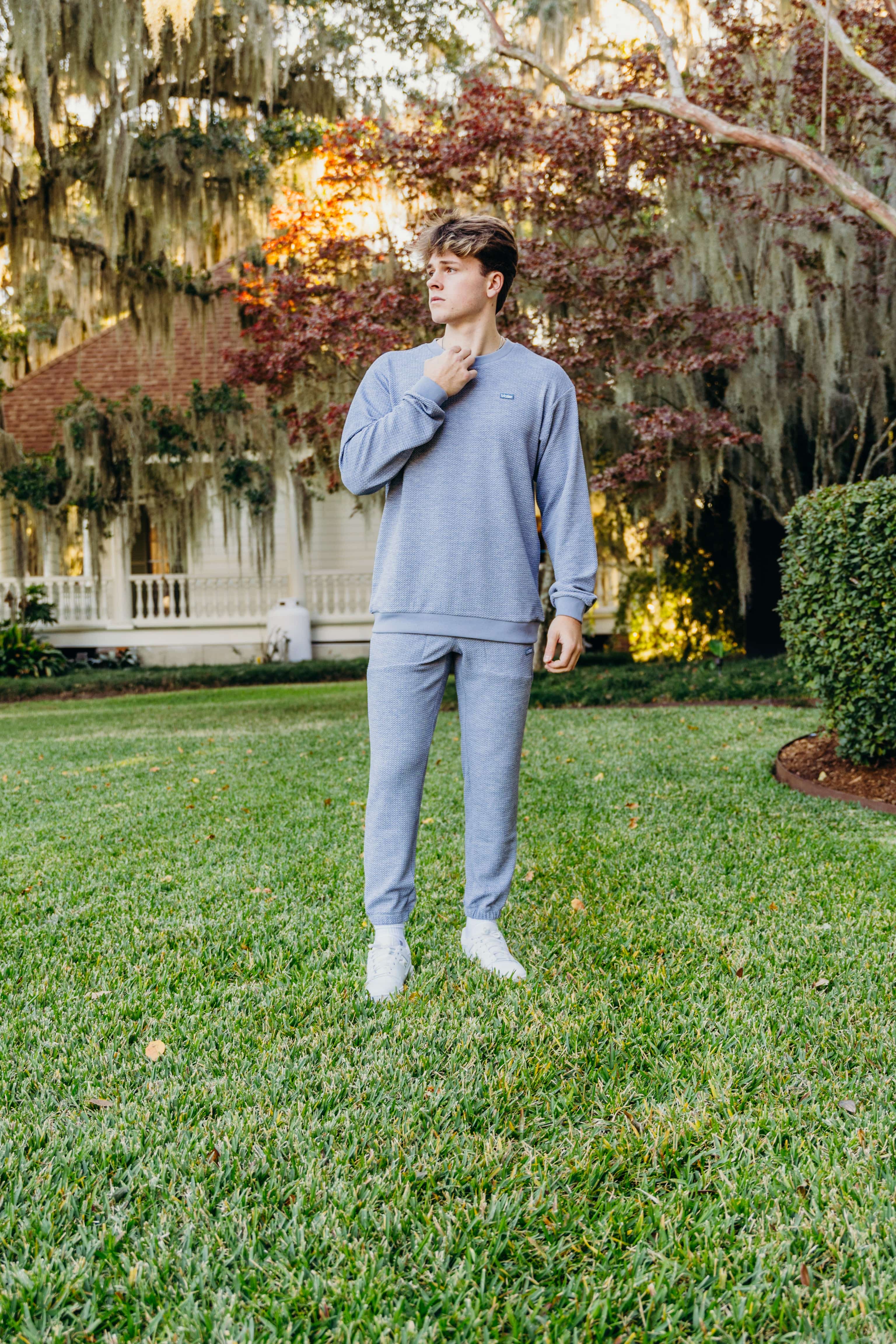 The CloudKnit Sweatpants (Flintstone) - Motier Lafayette 