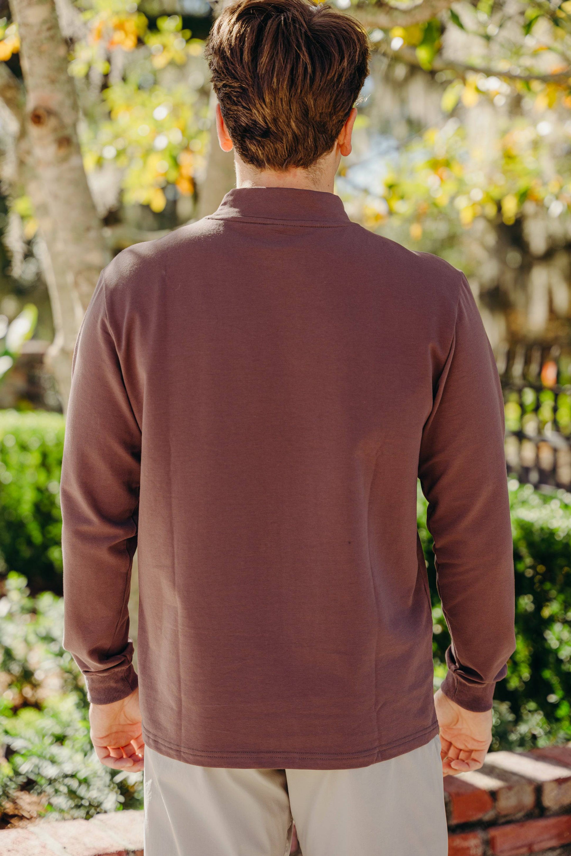 The Louis Mock Neck (Brushed Nickel) - Motier Lafayette 