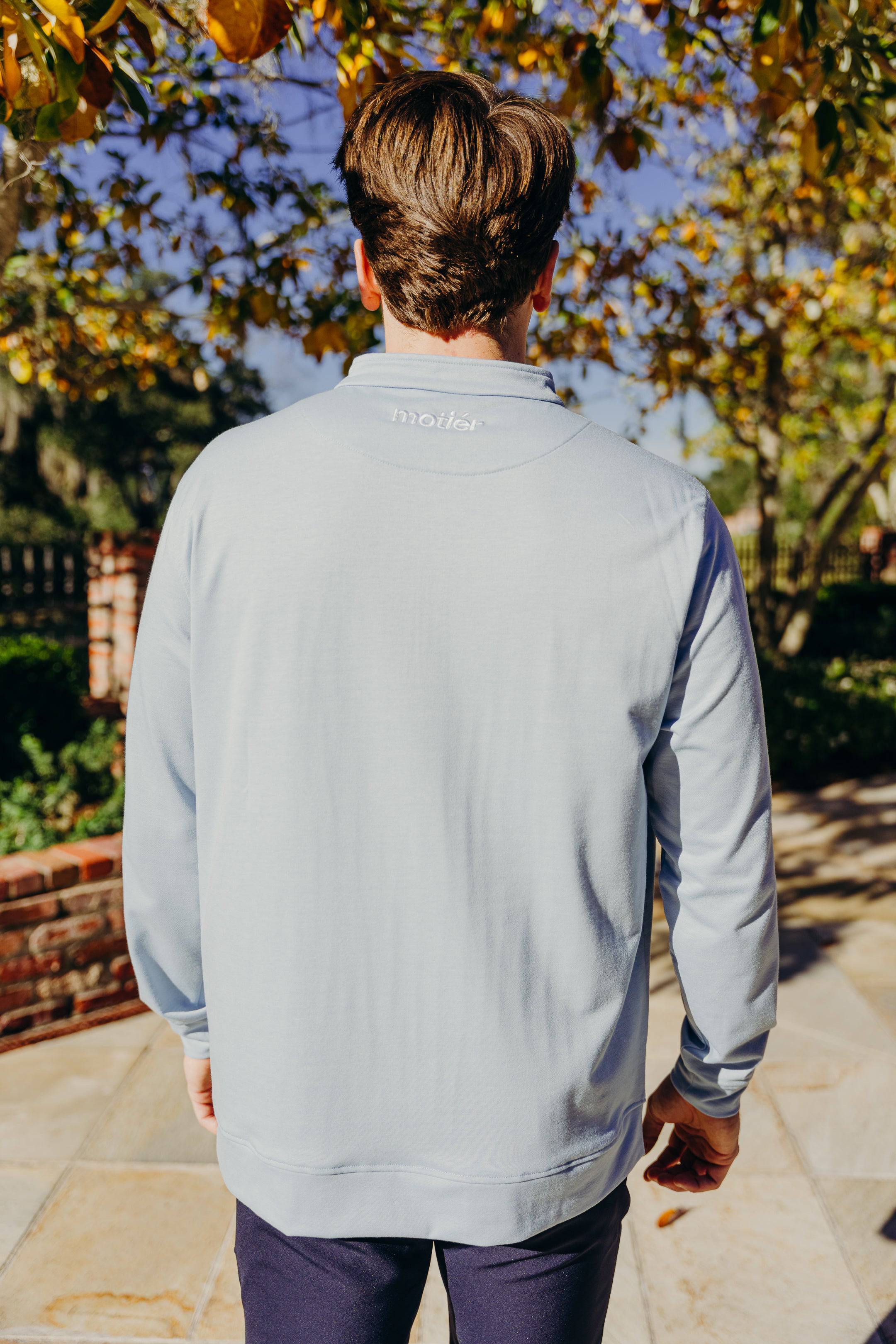 The Lionel Quarter Zip (Ice) - Motier Lafayette 