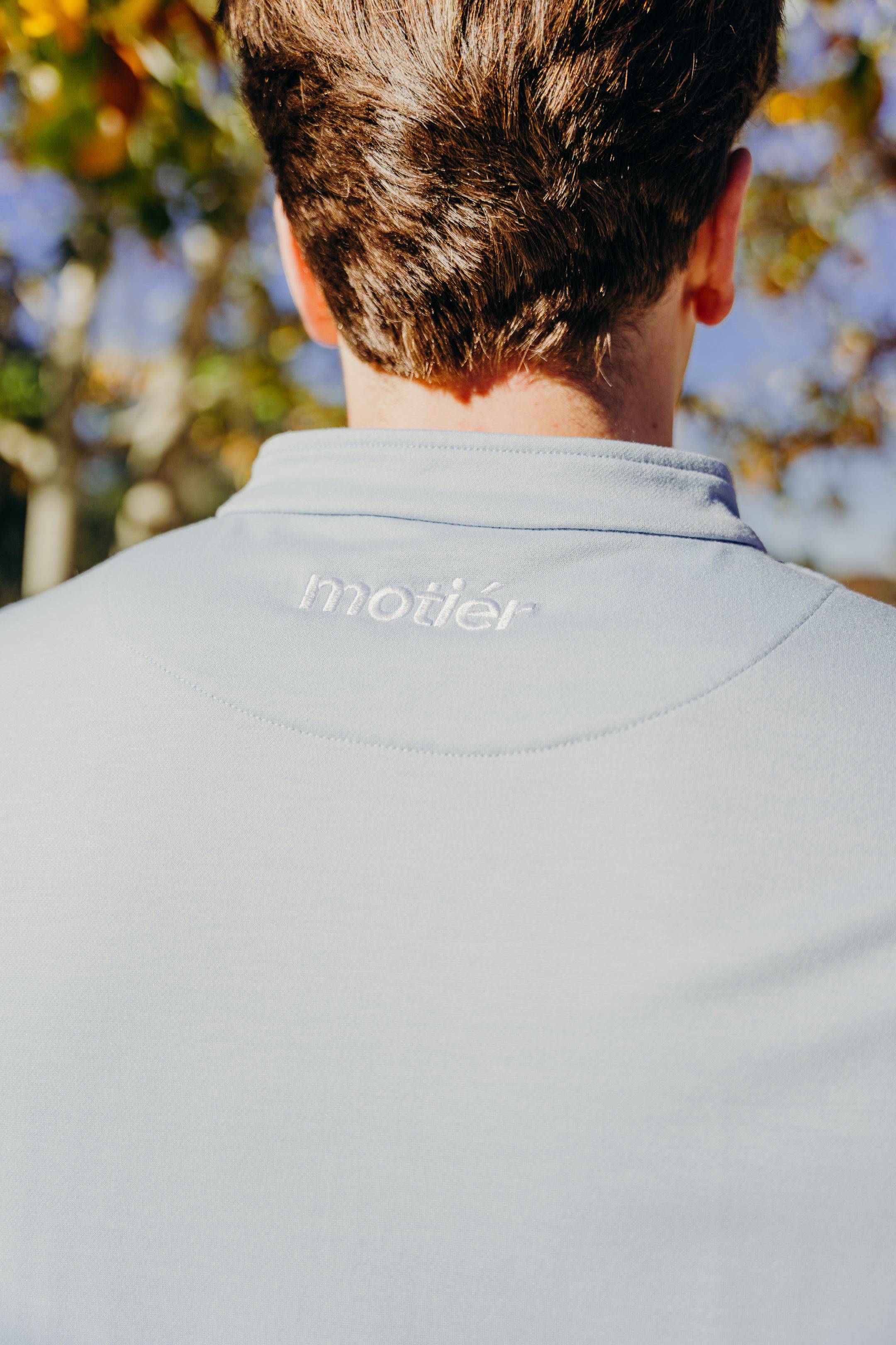 The Lionel Quarter Zip (Ice) - Motier Lafayette 