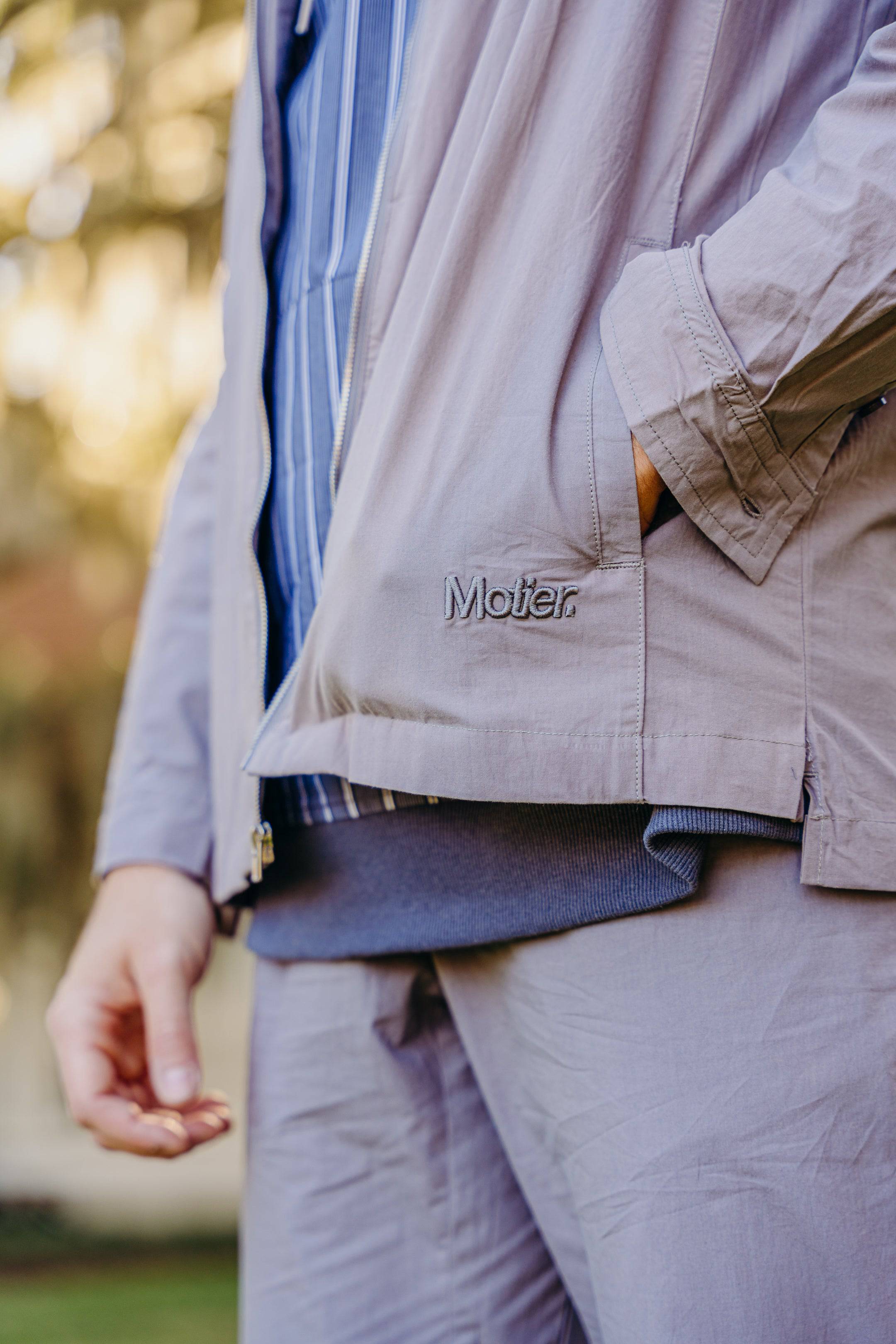 The Sedge Full Zip Jacket (Tornado) - Motier Lafayette 