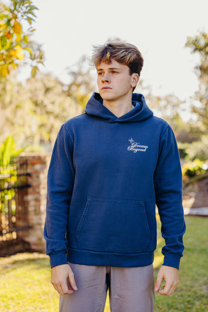 The Dream Beyond Luxe Hoodie (Navy) - Motier Lafayette 