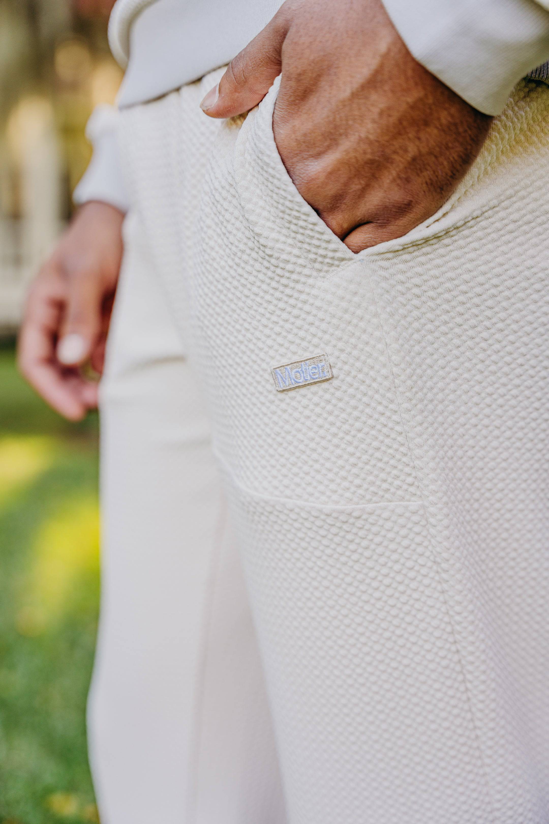 The CloudKnit Sweatpants (Moonbeam) - Motier Lafayette 