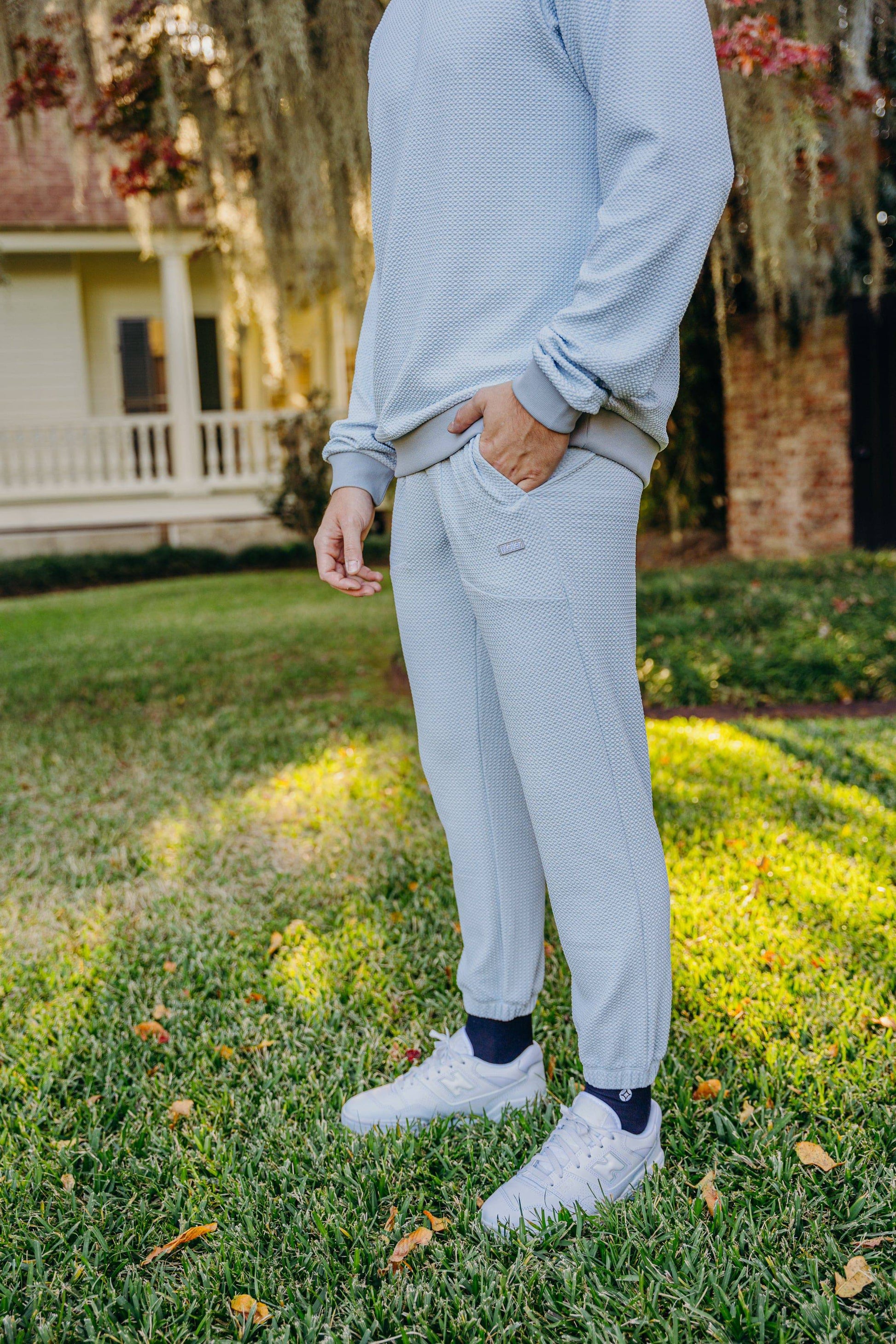The CloudKnit Sweatpants (Skyway) - Motier Lafayette 