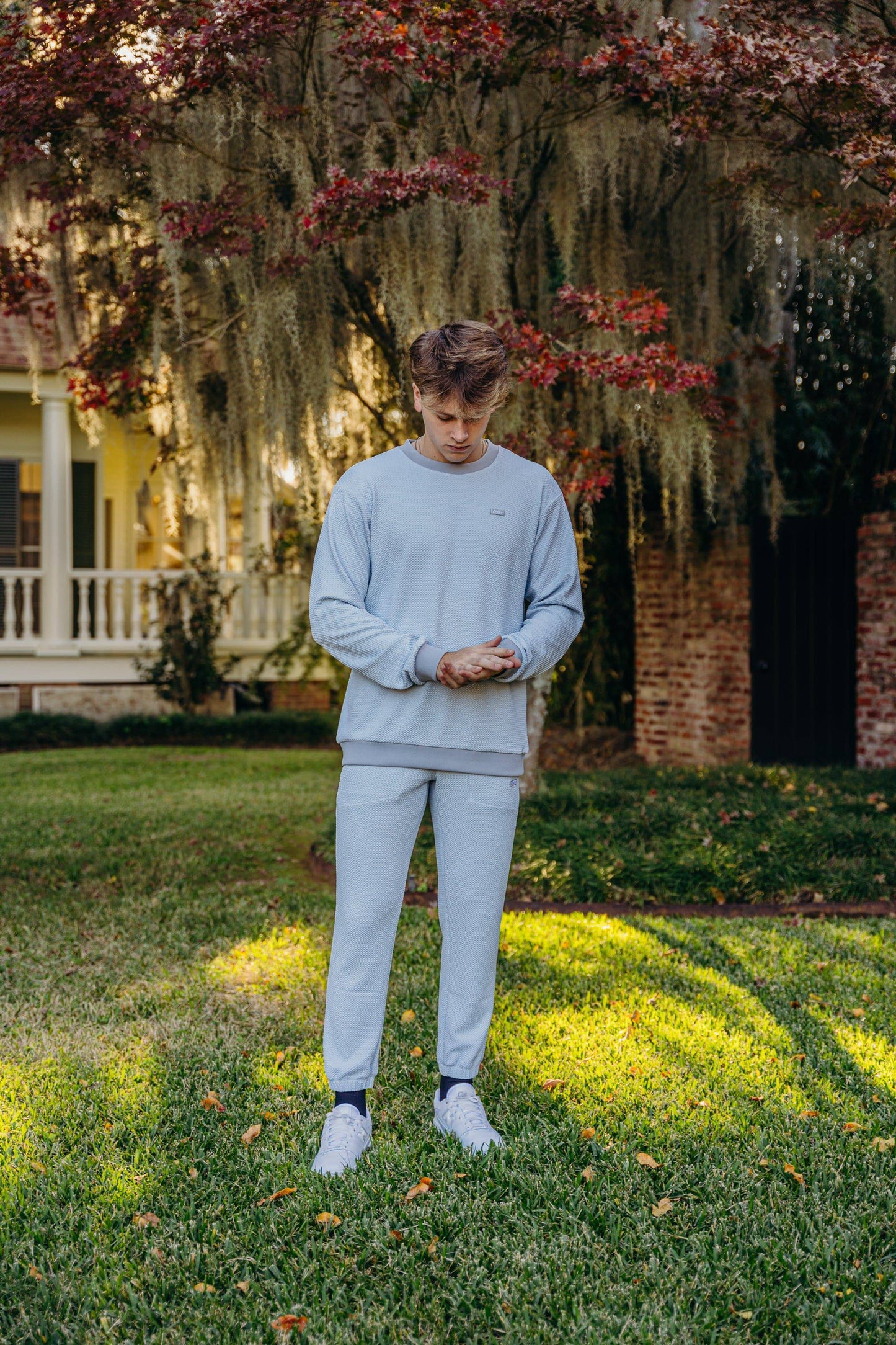 The CloudKnit Crewneck (Skyway) - Motier Lafayette 