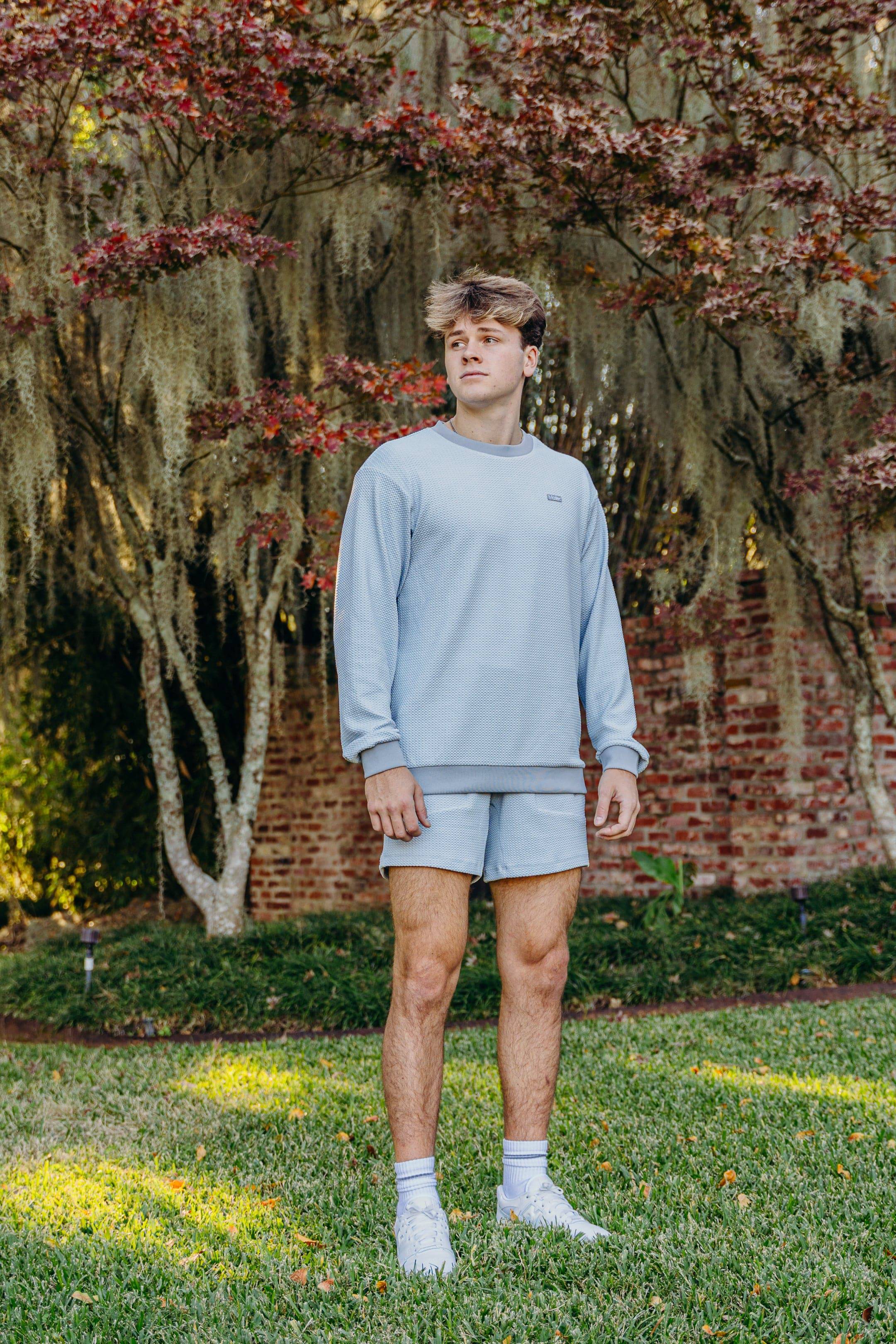 The CloudKnit Shorts (Skyway) - Motier Lafayette 