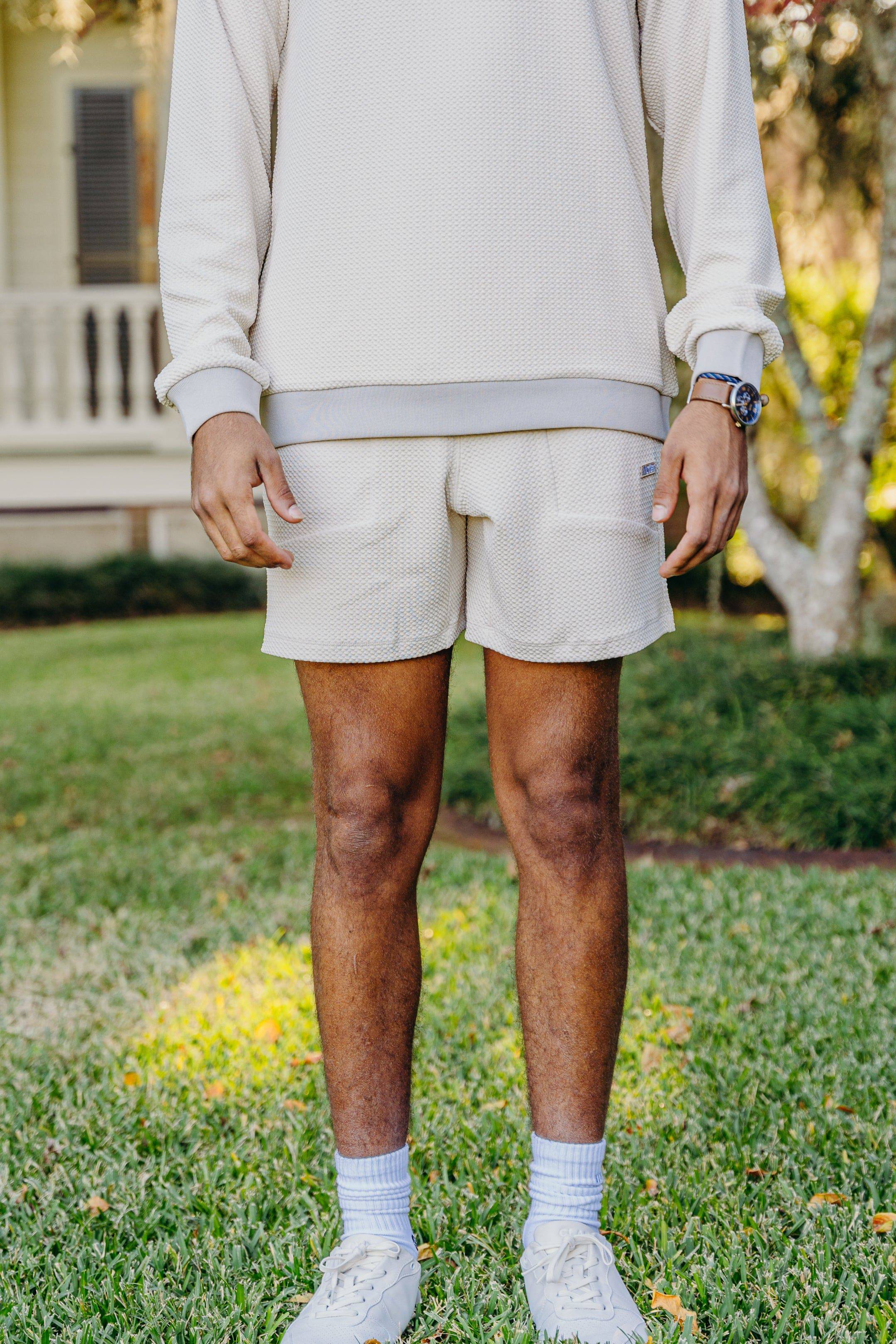 The CloudKnit Shorts (Moonbeam) - Motier Lafayette 