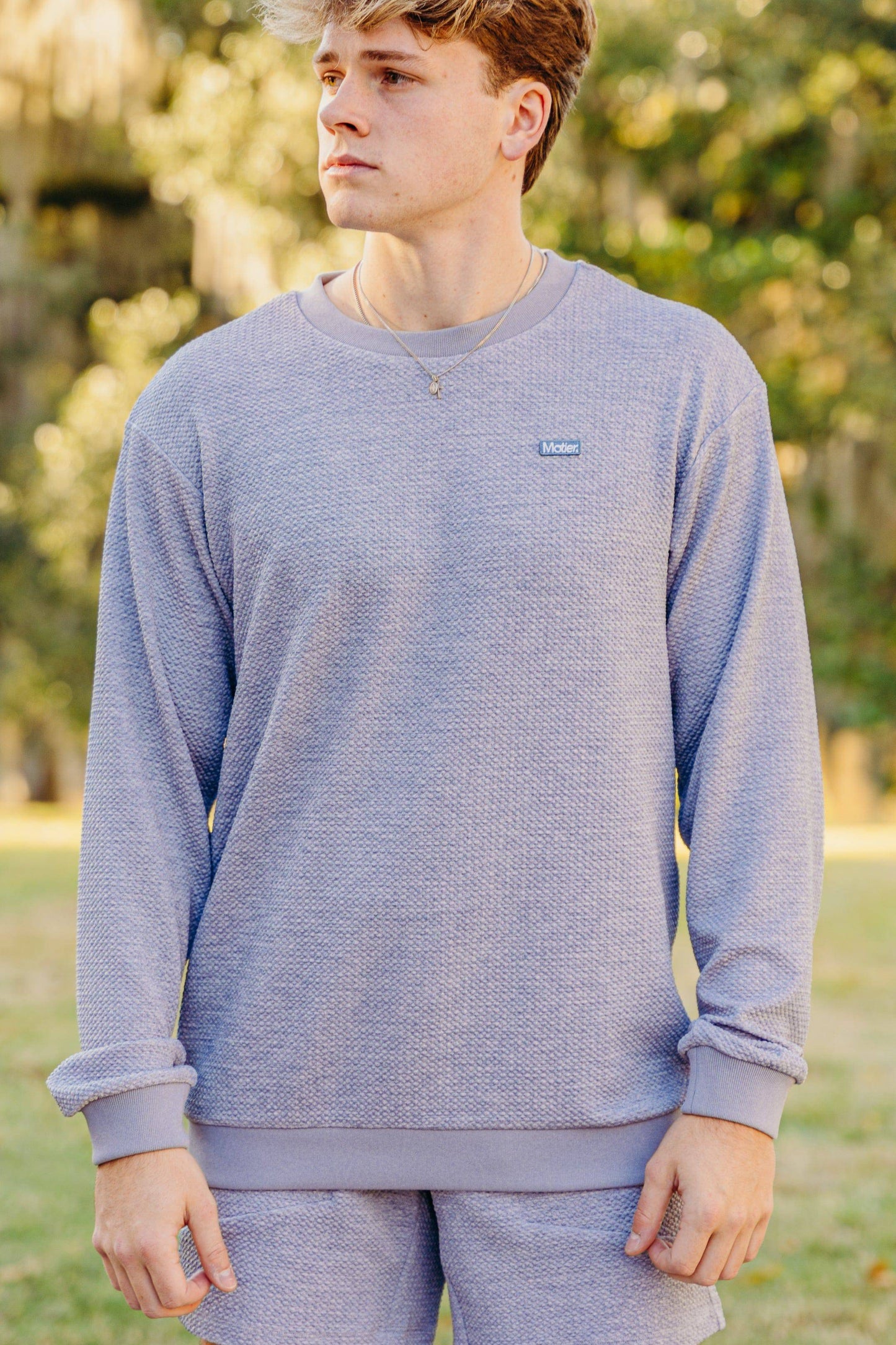 The CloudKnit Crewneck (Flintstone) - Motier Lafayette 