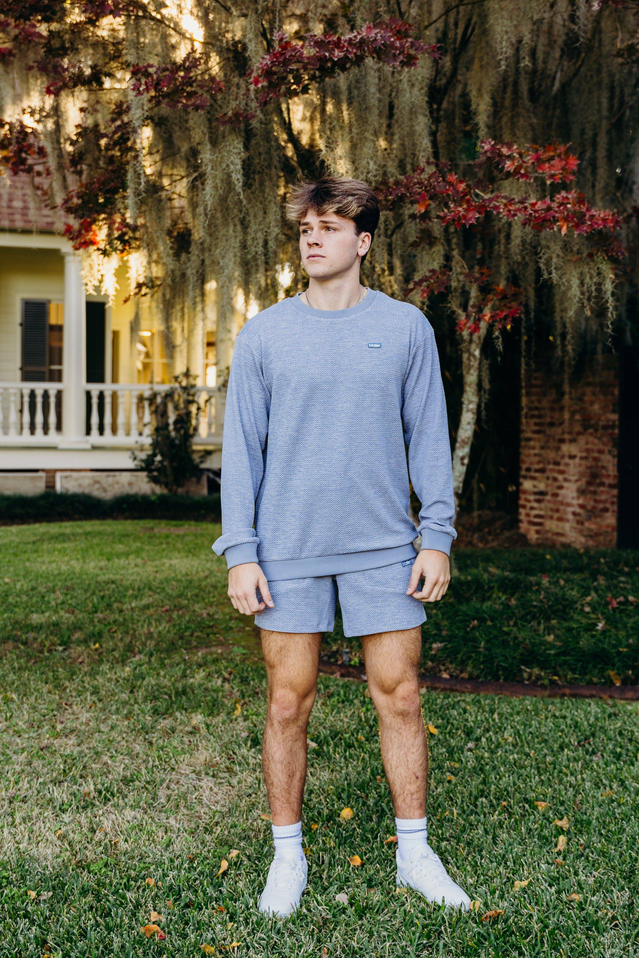 The CloudKnit Shorts (Flintstone) - Motier Lafayette 