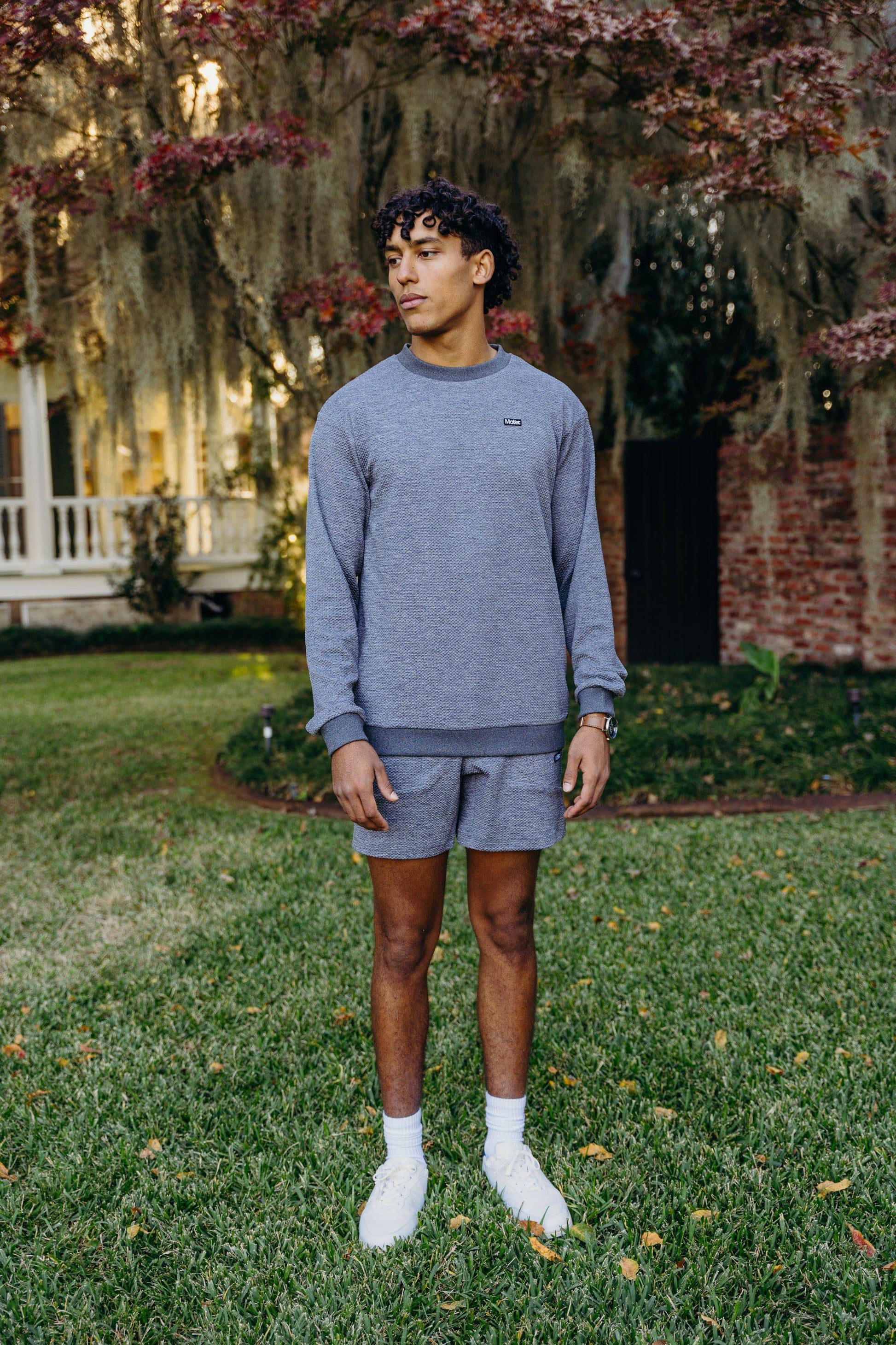 The CloudKnit Crewneck (Onyx) - Motier Lafayette 