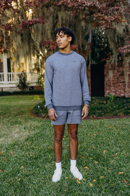 The CloudKnit Crewneck (Onyx) - Motier Lafayette 