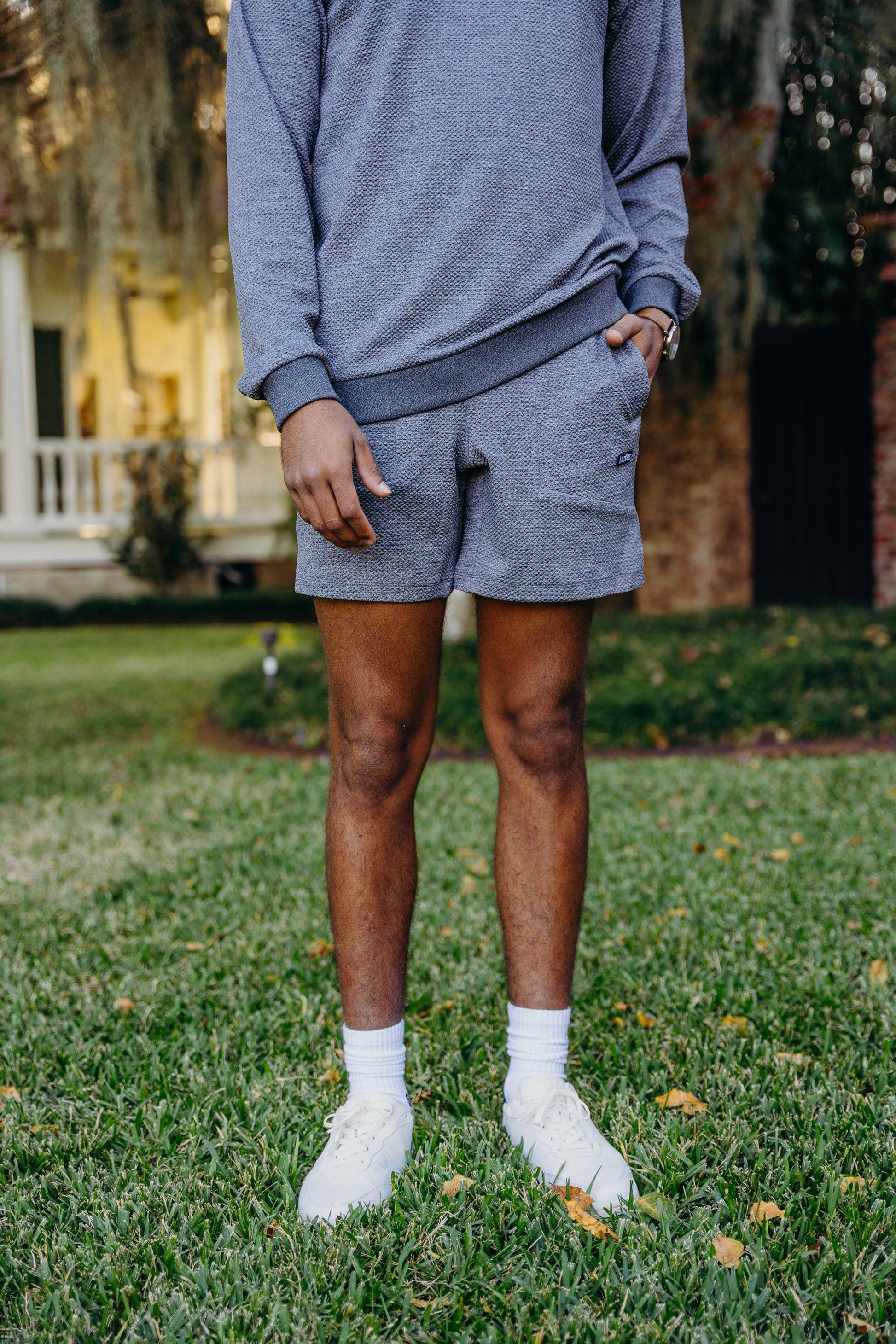 The CloudKnit Shorts (Onyx) - Motier Lafayette 