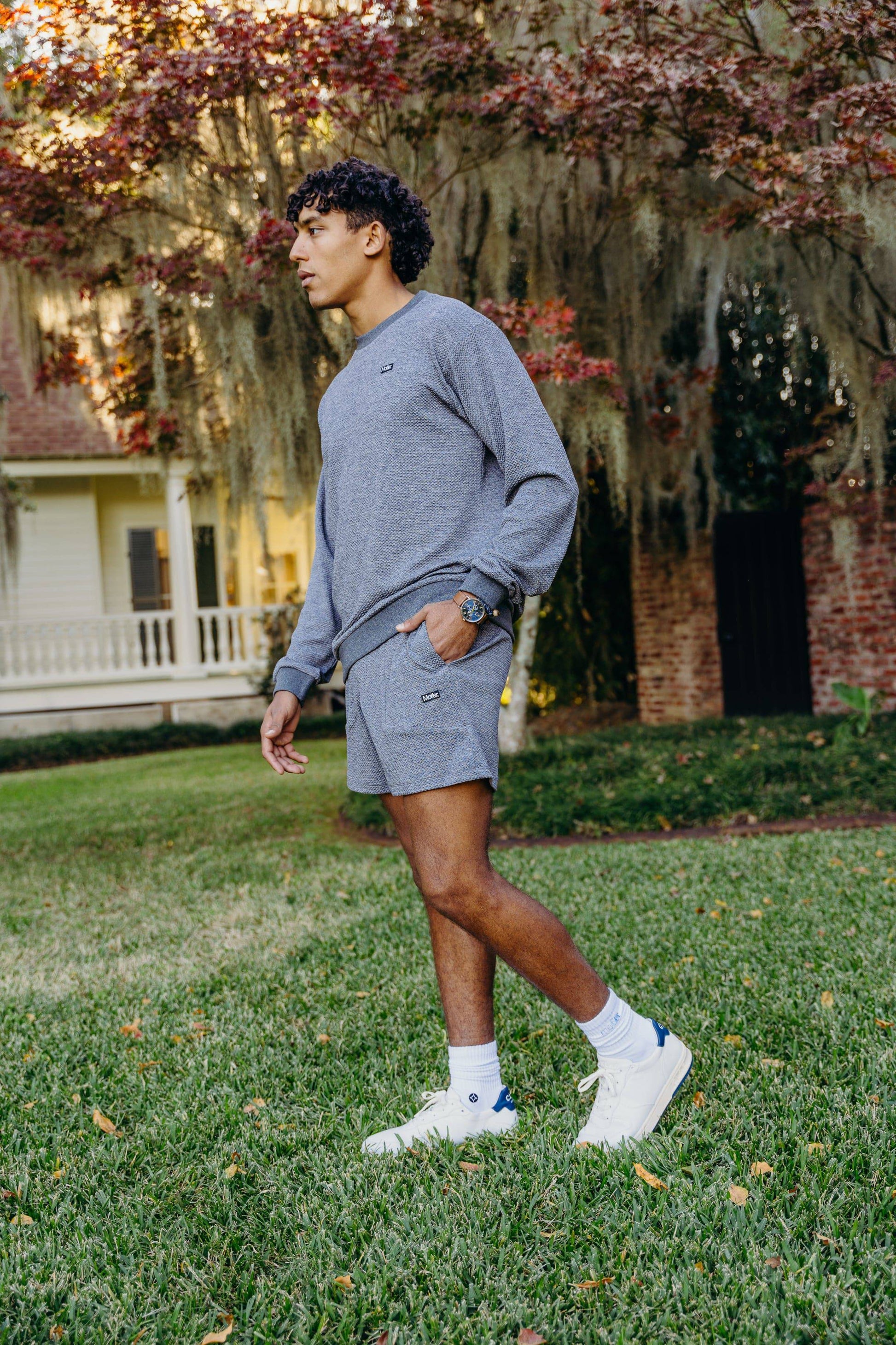 The CloudKnit Shorts (Onyx) - Motier Lafayette 