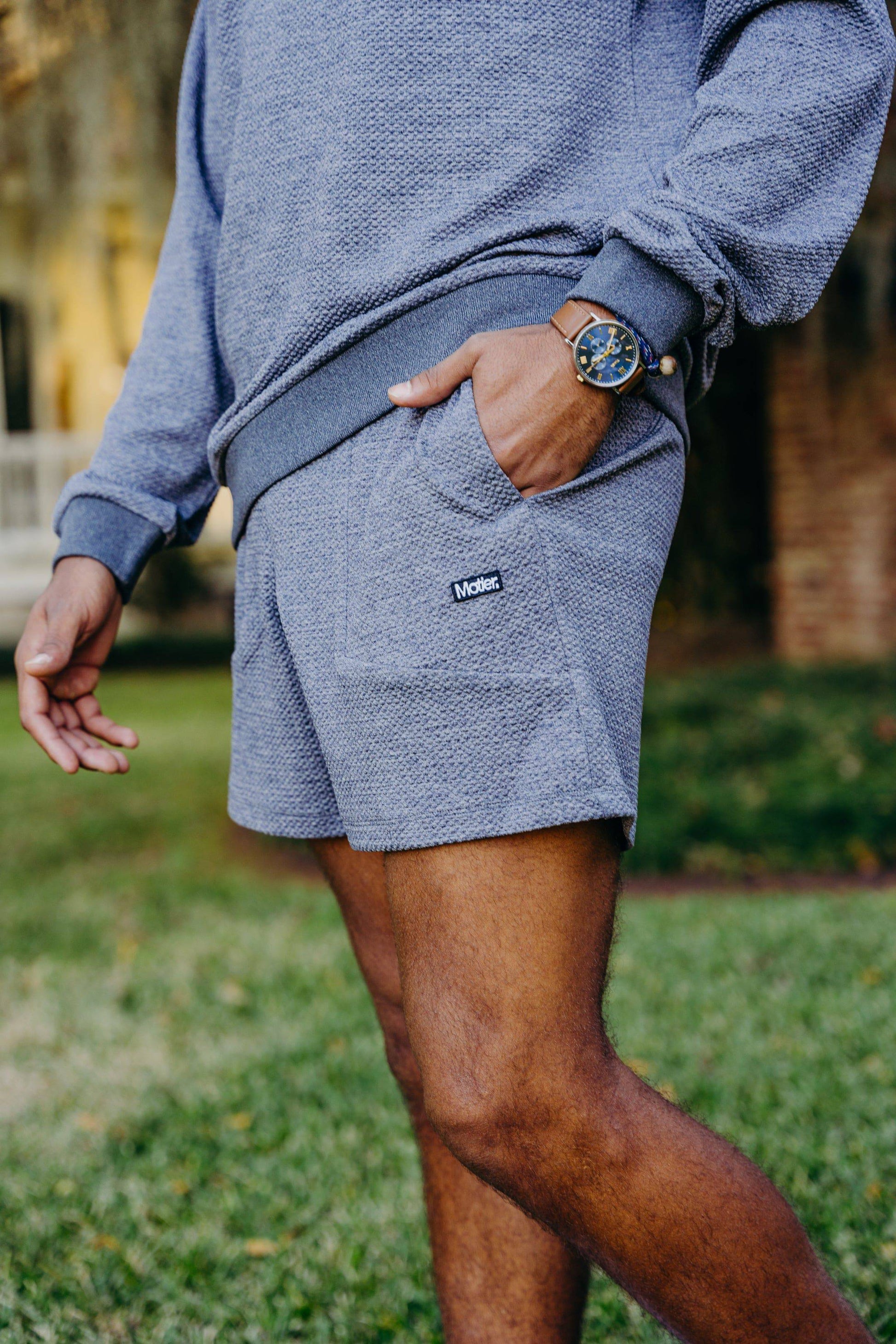 The CloudKnit Shorts (Onyx) - Motier Lafayette 