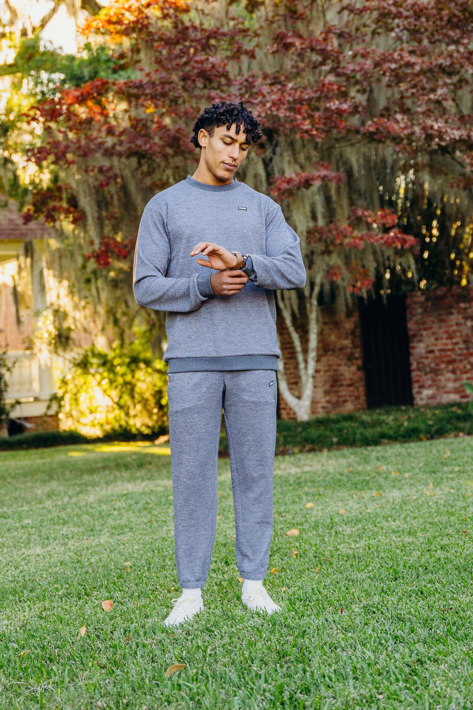 The CloudKnit Sweatpants (Onyx) - Motier Lafayette 