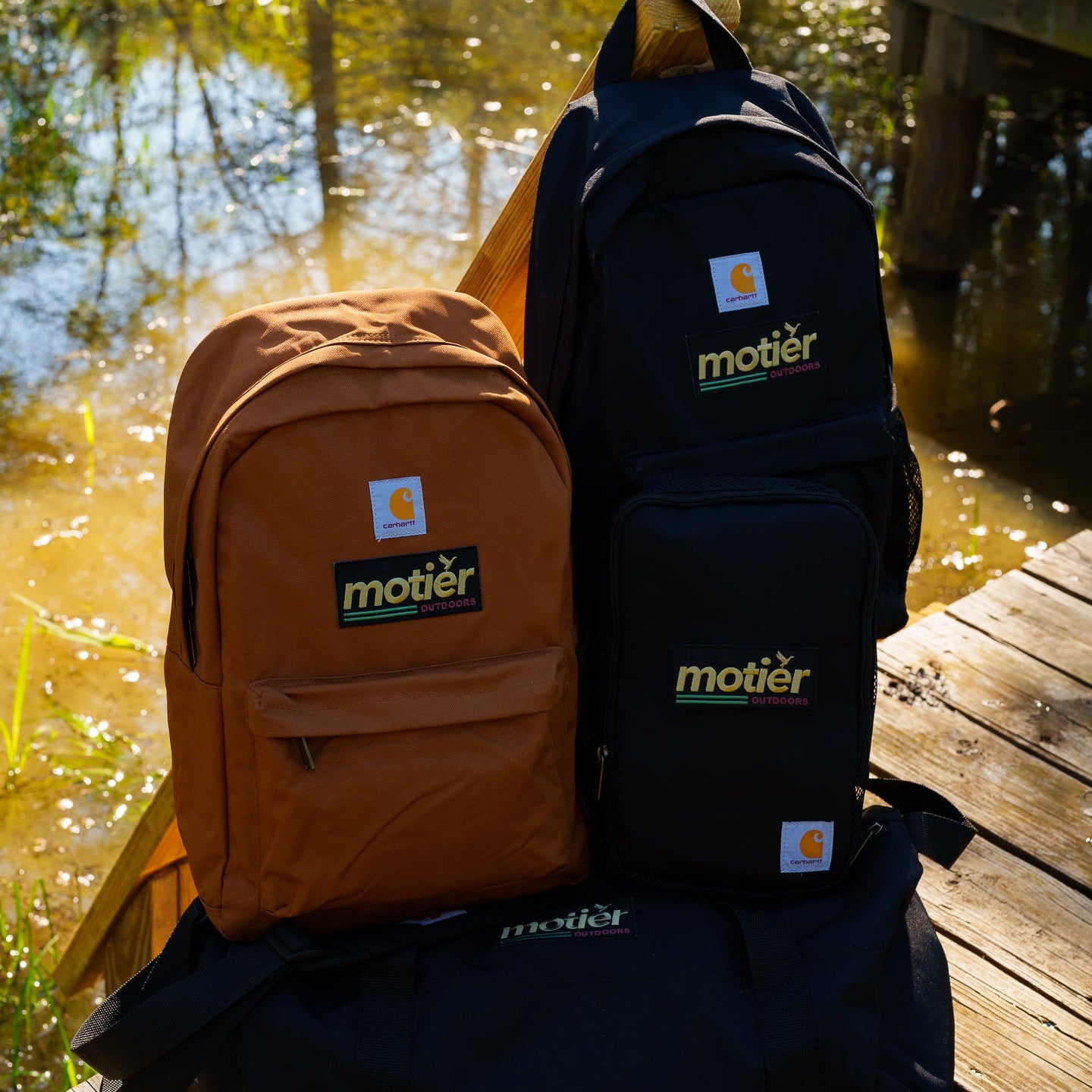 The Motier Outdoors Canvas Backpack (Camel)