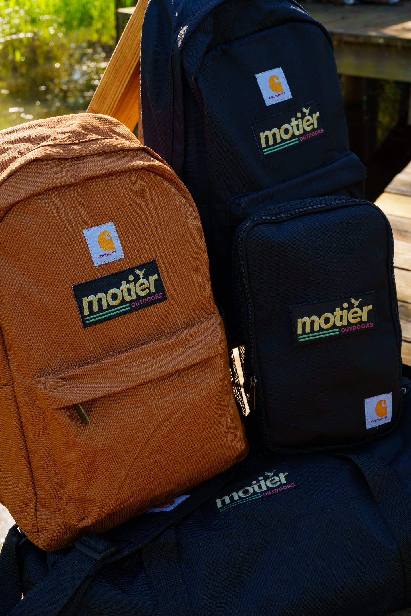The Motier Outdoors Canvas Backpack (Camel)