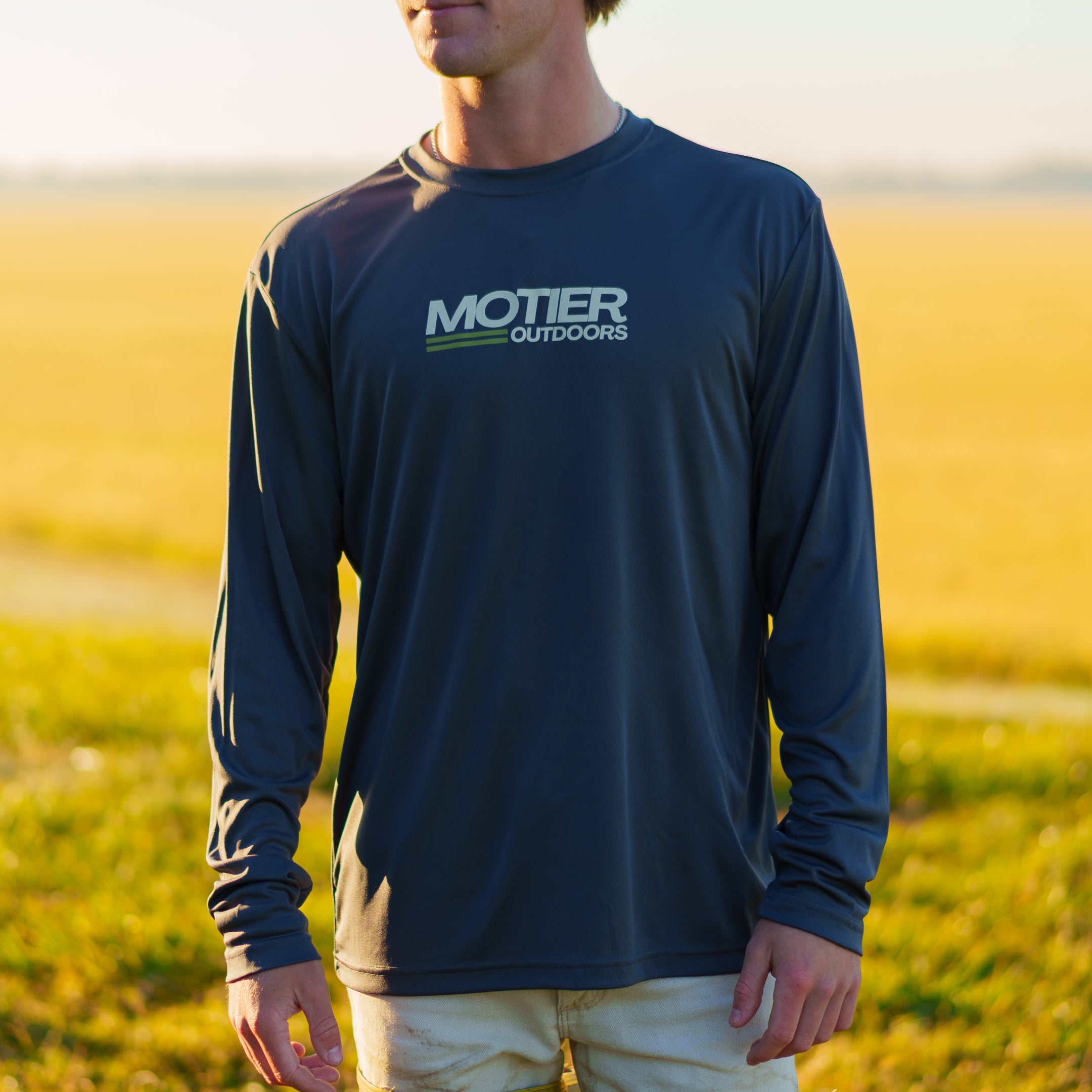 Motier Outdoors Performance L/S Tee (Graphite)