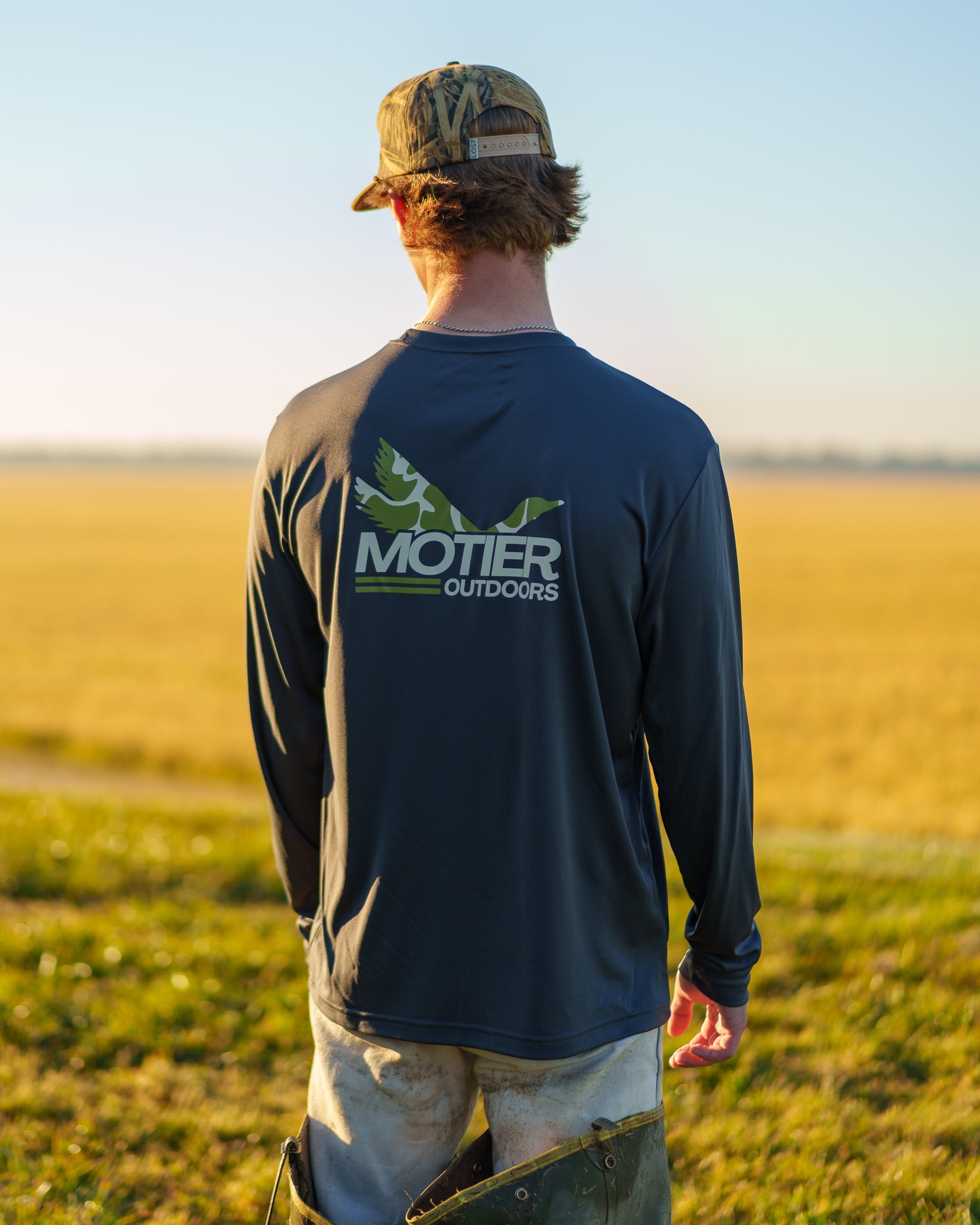 Motier Outdoors Performance L/S Tee (Graphite)