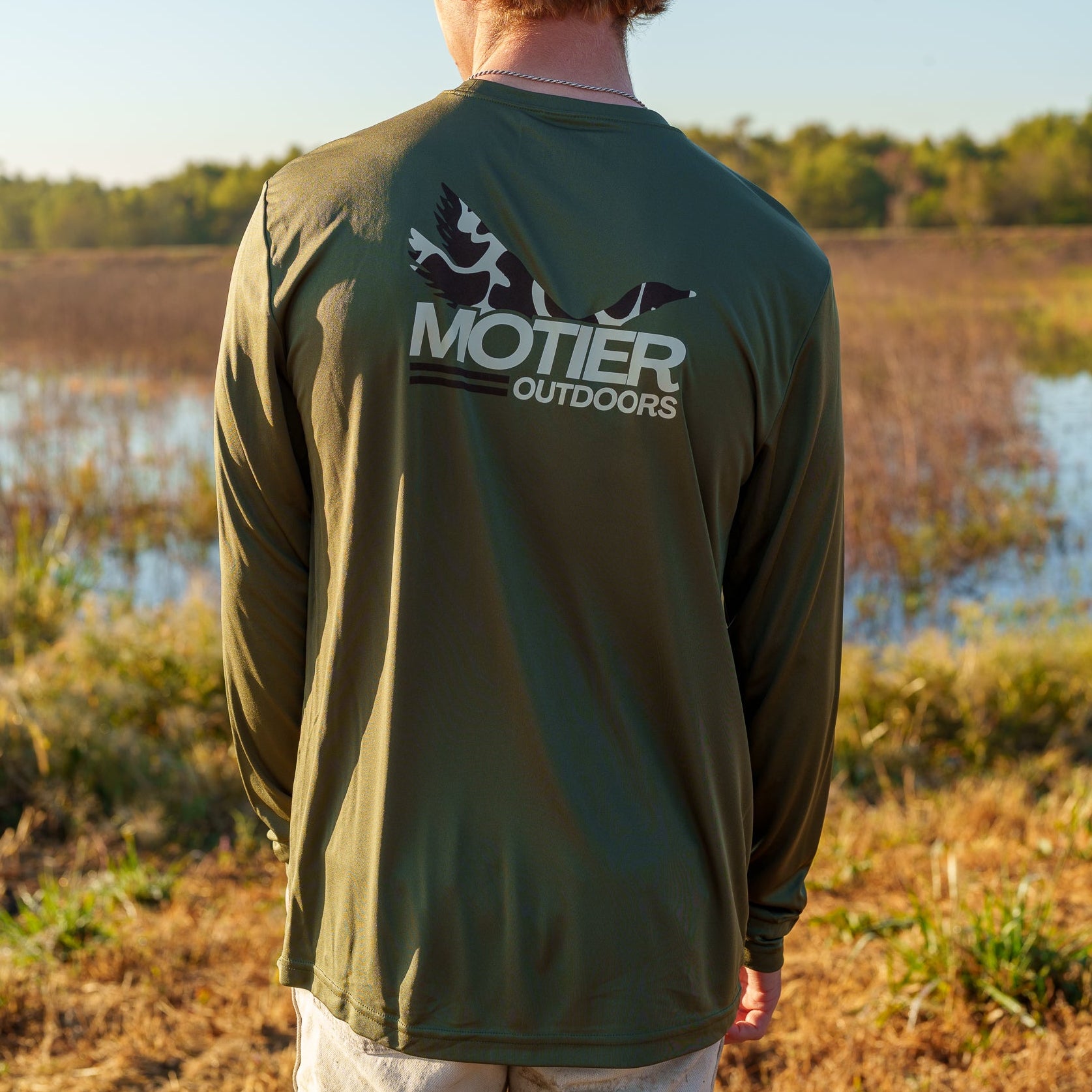 Motier Outdoors Performance L/S Tee (Olive)