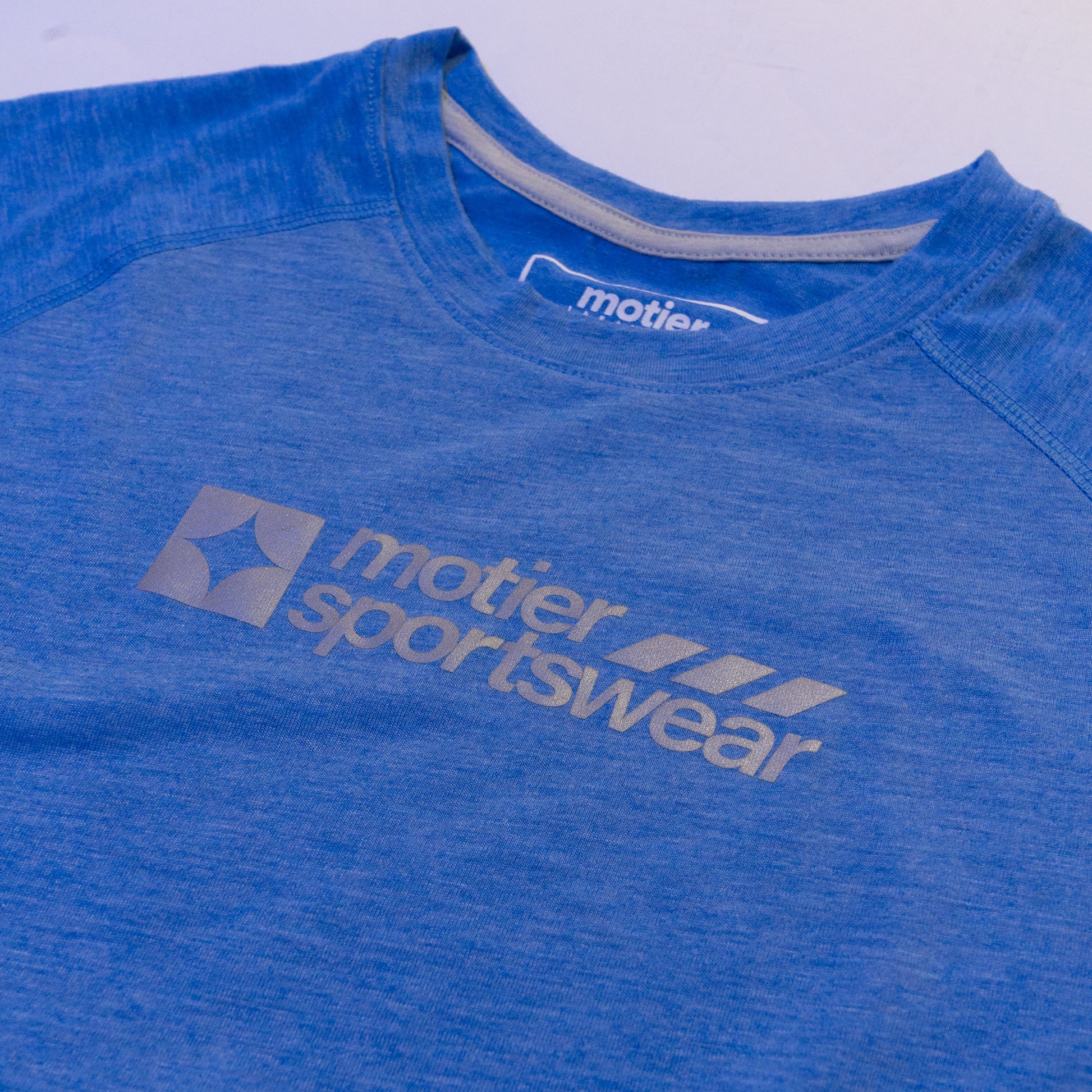 The Youth Sportswear Active Tee (Royal Heather) - Motier Lafayette 