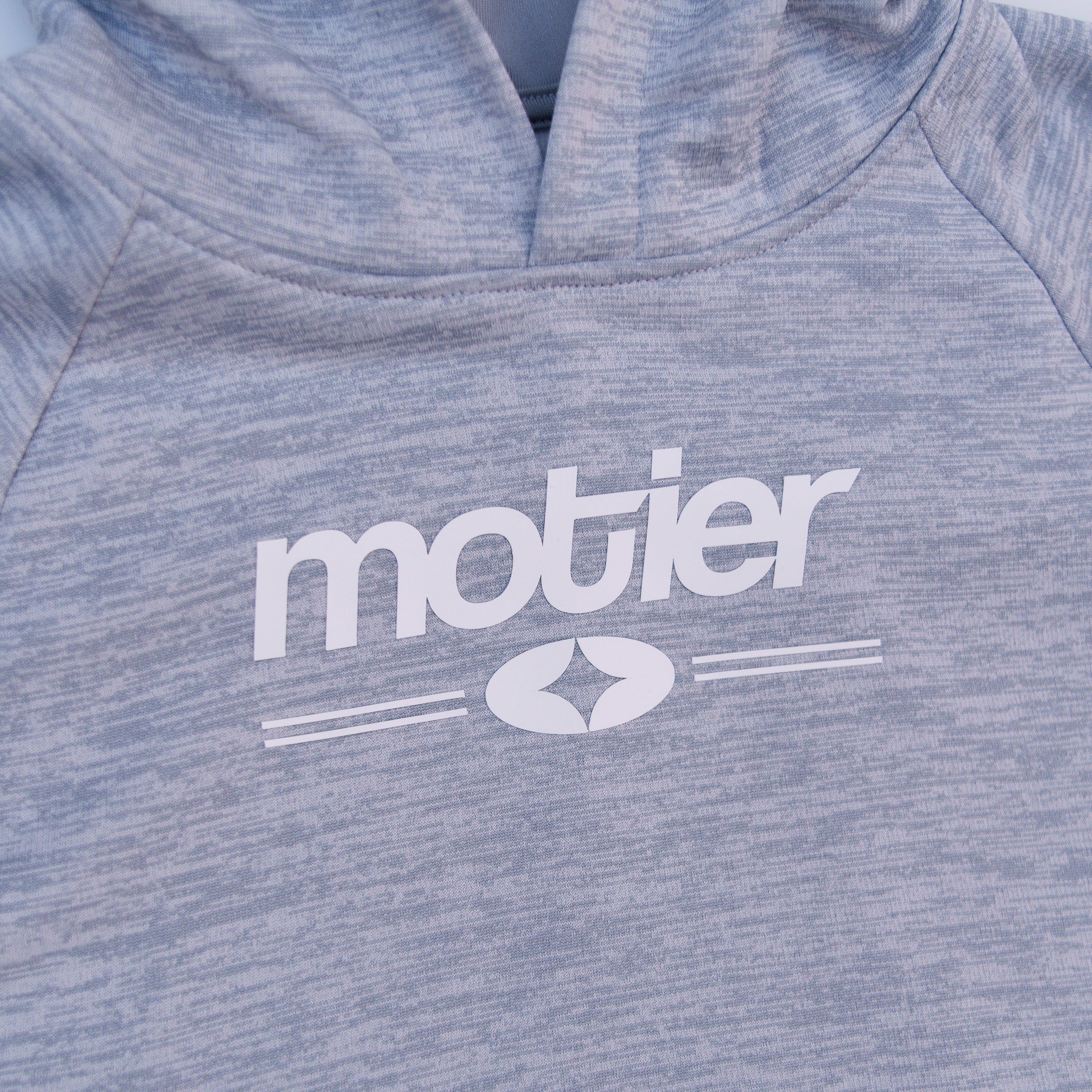 The Motier Youth Refined Performance Hoodie (Grey Heather)