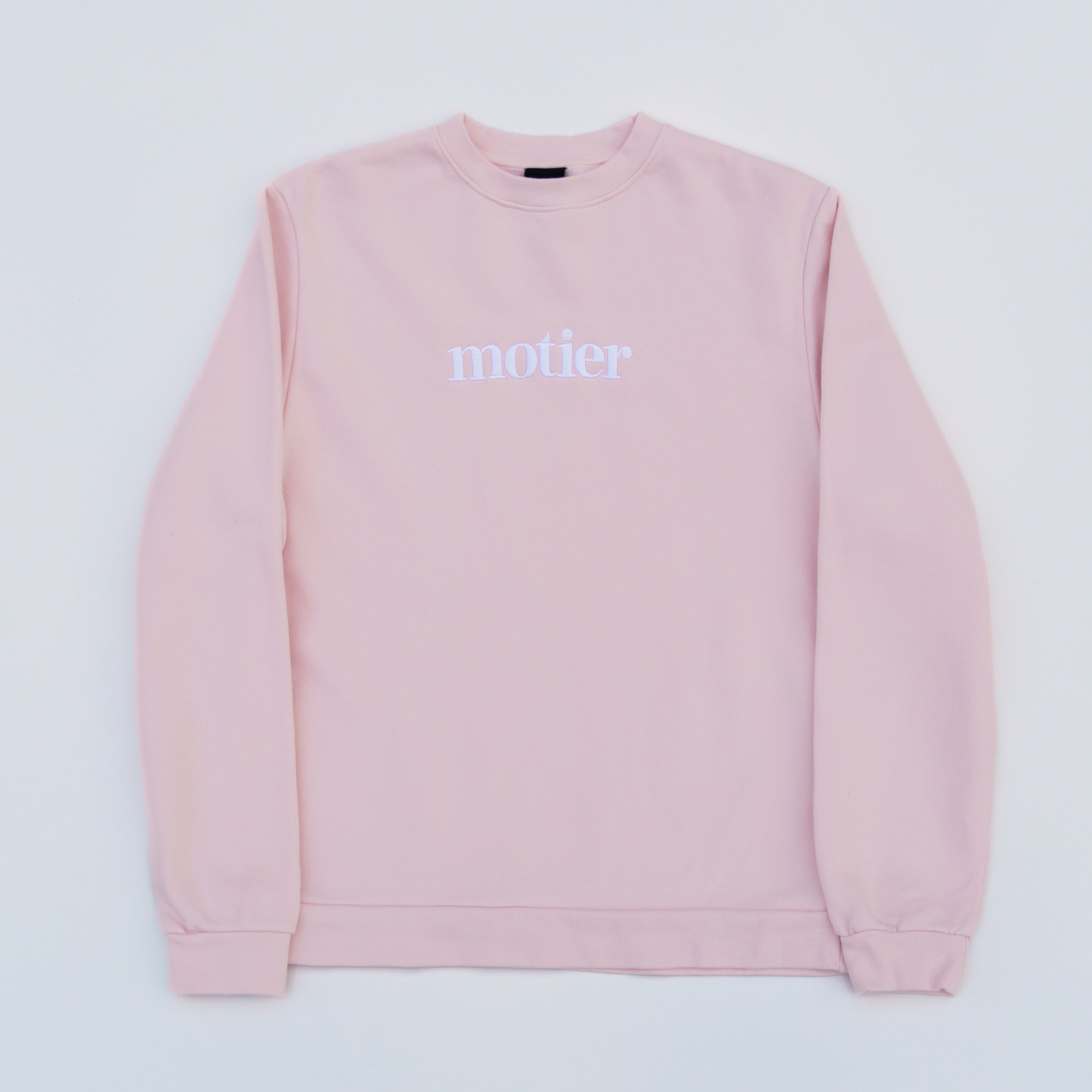 The Alexandre Luxe Crewneck (Light Pink)