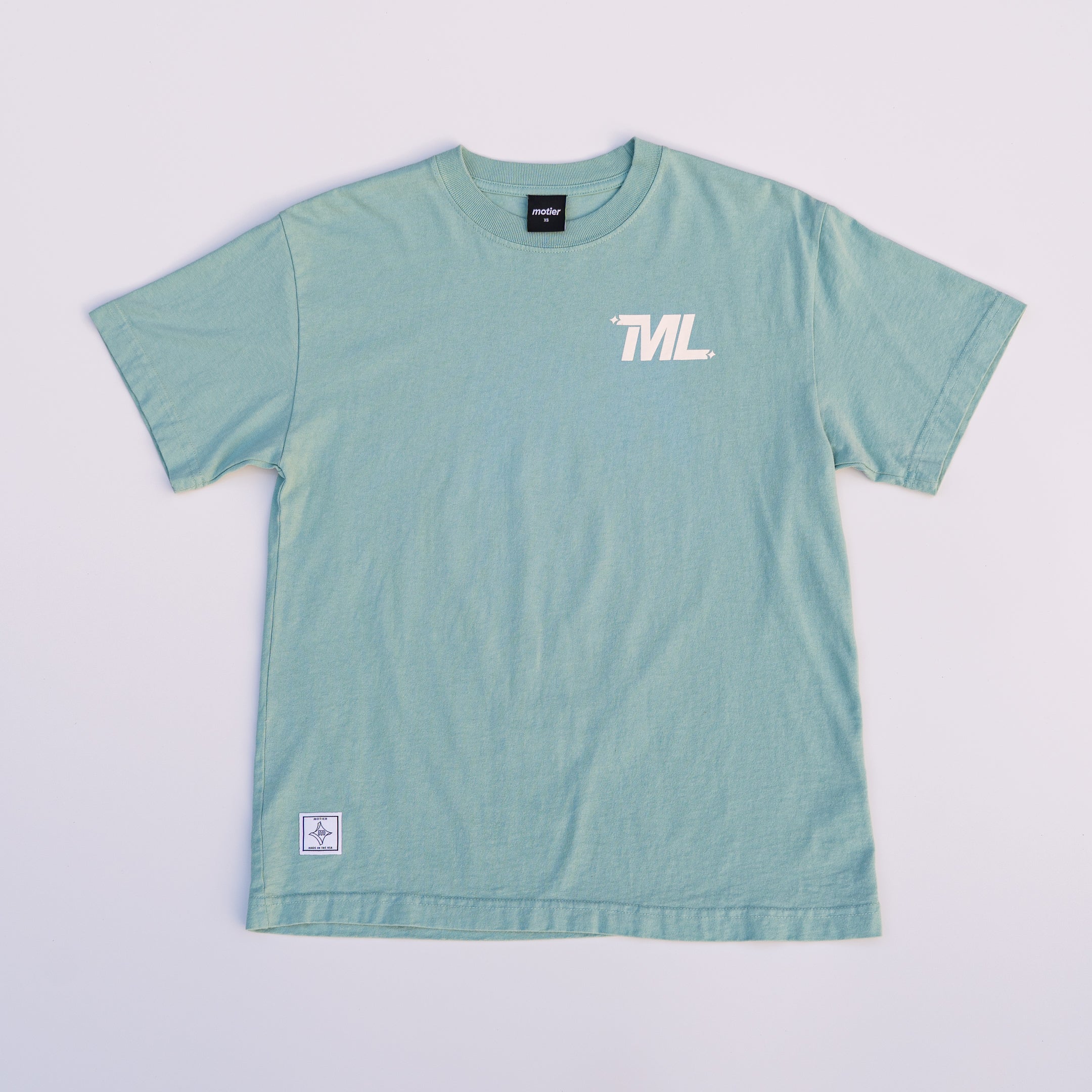 The Necessary Indulgence Luxe Tee (Aquifer) - Motier Lafayette 